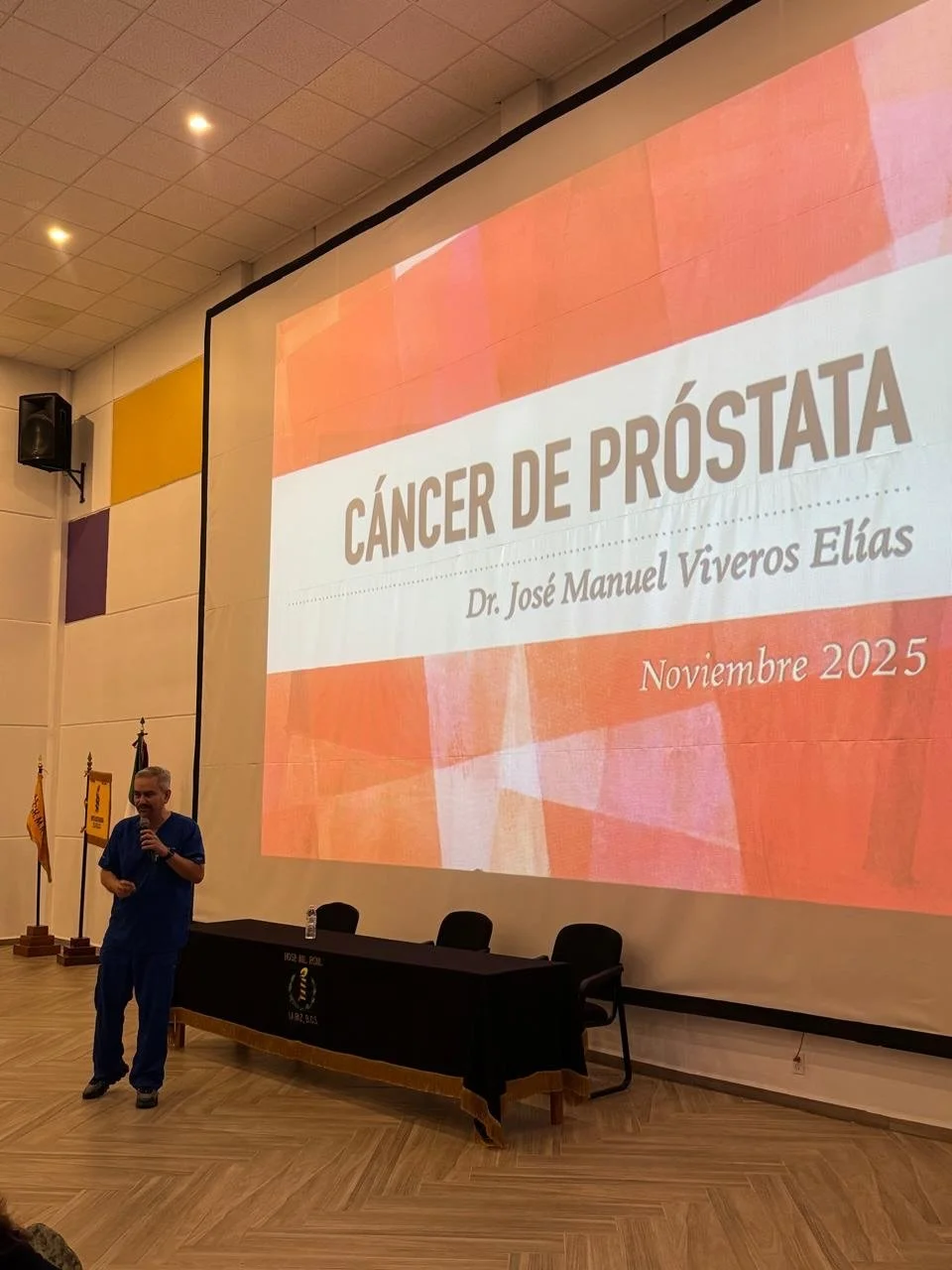🔵 Por Ellos Tambi&eacute;n🔵

El pasado 24 de noviembre, el Dr. Jos&eacute; Manuel Viveros, cirujano ur&oacute;logo de Urolog&iacute;a Integral, particip&oacute; como ponente con la charla:
&ldquo;Prevenci&oacute;n de c&aacute;ncer de pr&oacute;stat