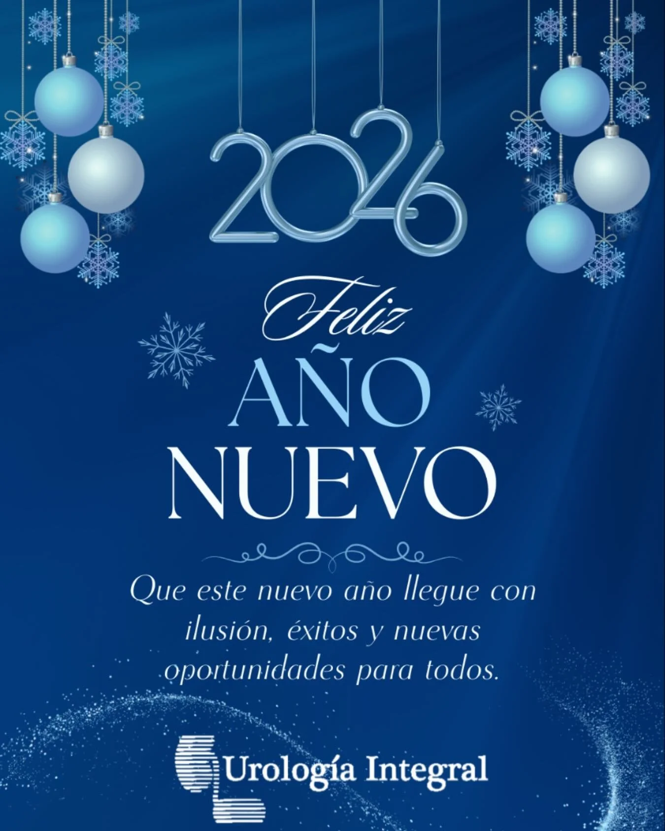 🎆 Feliz A&ntilde;o Nuevo 🎆

En Urolog&iacute;a Integral les deseamos un nuevo a&ntilde;o lleno de salud, bienestar y nuevos comienzos.
Que este a&ntilde;o venga acompa&ntilde;ado de decisiones que cuiden de ti y de quienes amas.

✨ Que la salud sea