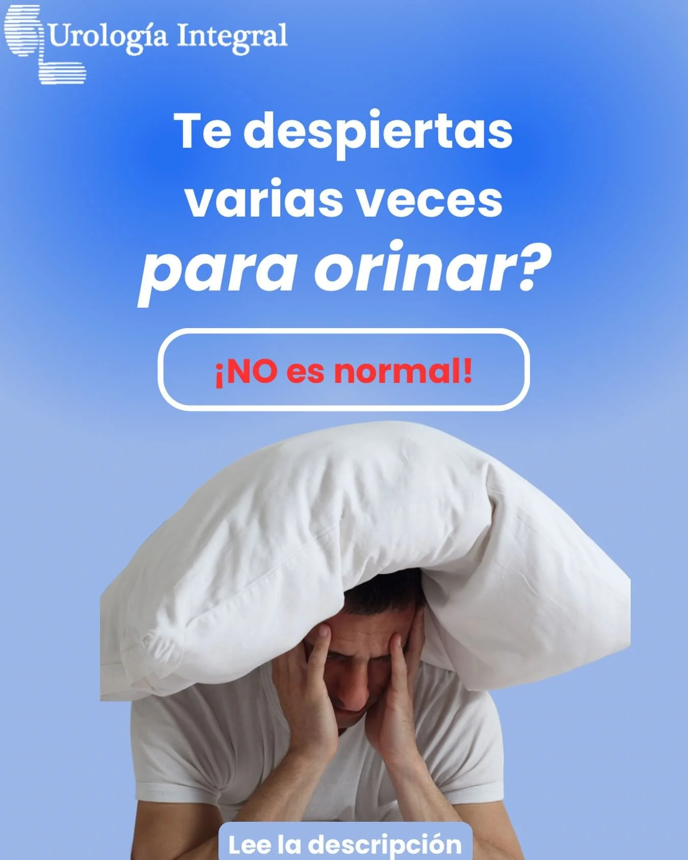 🌙🚽 Levantarte una vez ocasionalmente puede ser normal, pero hacerlo varias veces cada noche podr&iacute;a ser una se&ntilde;al de que algo no est&aacute; funcionando correctamente.

⚠️ Algunas posibles causas son:
🔹 Crecimiento de la pr&oacute;sta