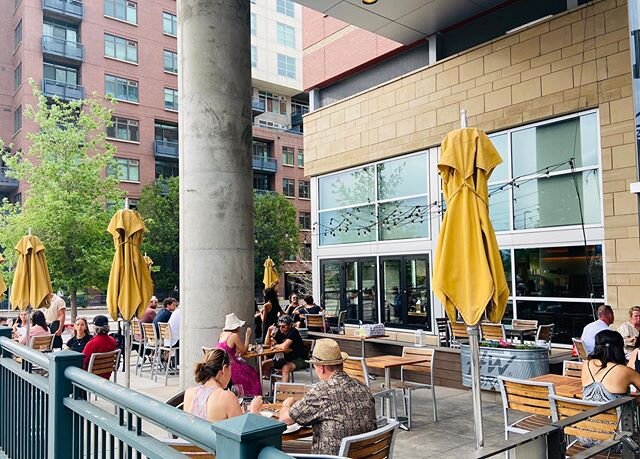 The chilly weather cleared up just in time for happy hour! Join us on our patio for happy hour &amp; dinner! Call 303-623-5700 to make a reservation today! We look forward to seeing you~ #coohills #patio #patioseason #denverdrinkscene #lemoose #cockt