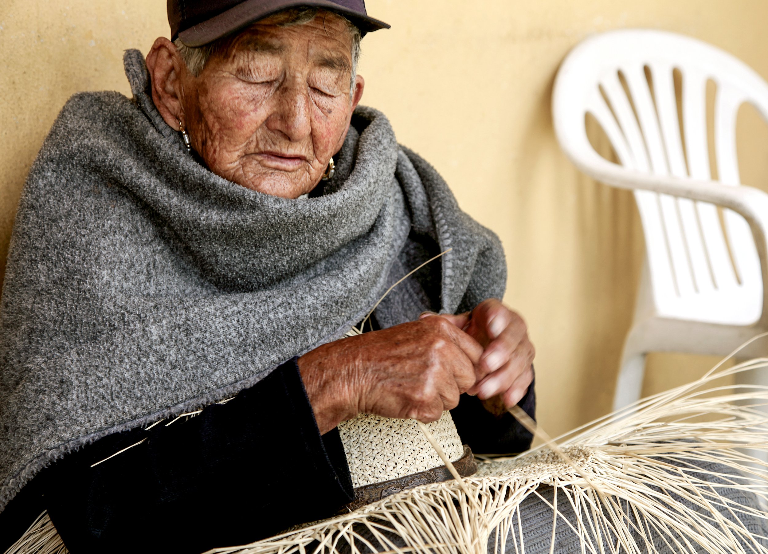 Robert Irwin Wolf-Blind Woman Weaving Basket.jpg