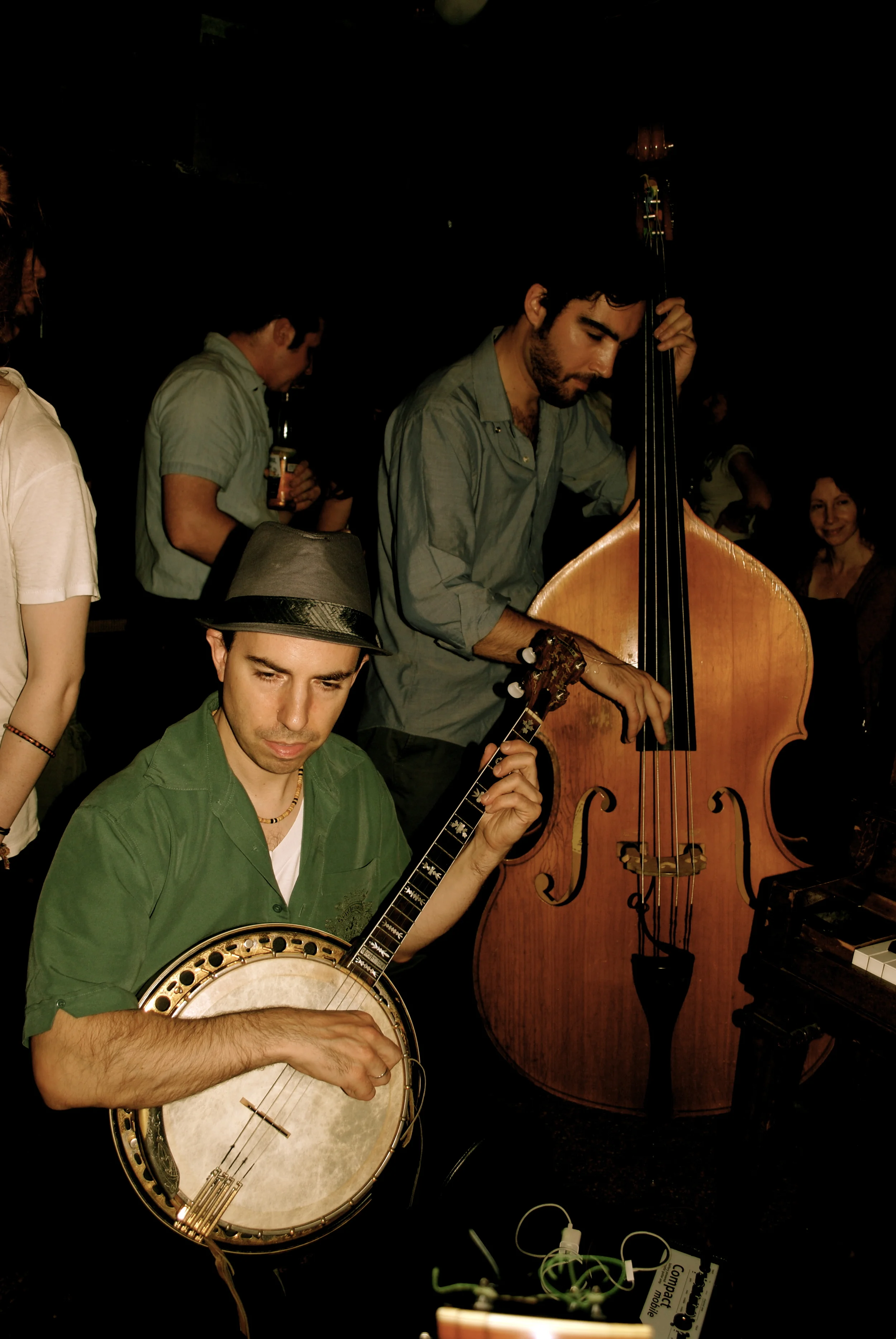  The above photograph was first published in the Wall Street Journal, accompanying renown jazz critic Will Friedwald's article on Mona's.&nbsp; 