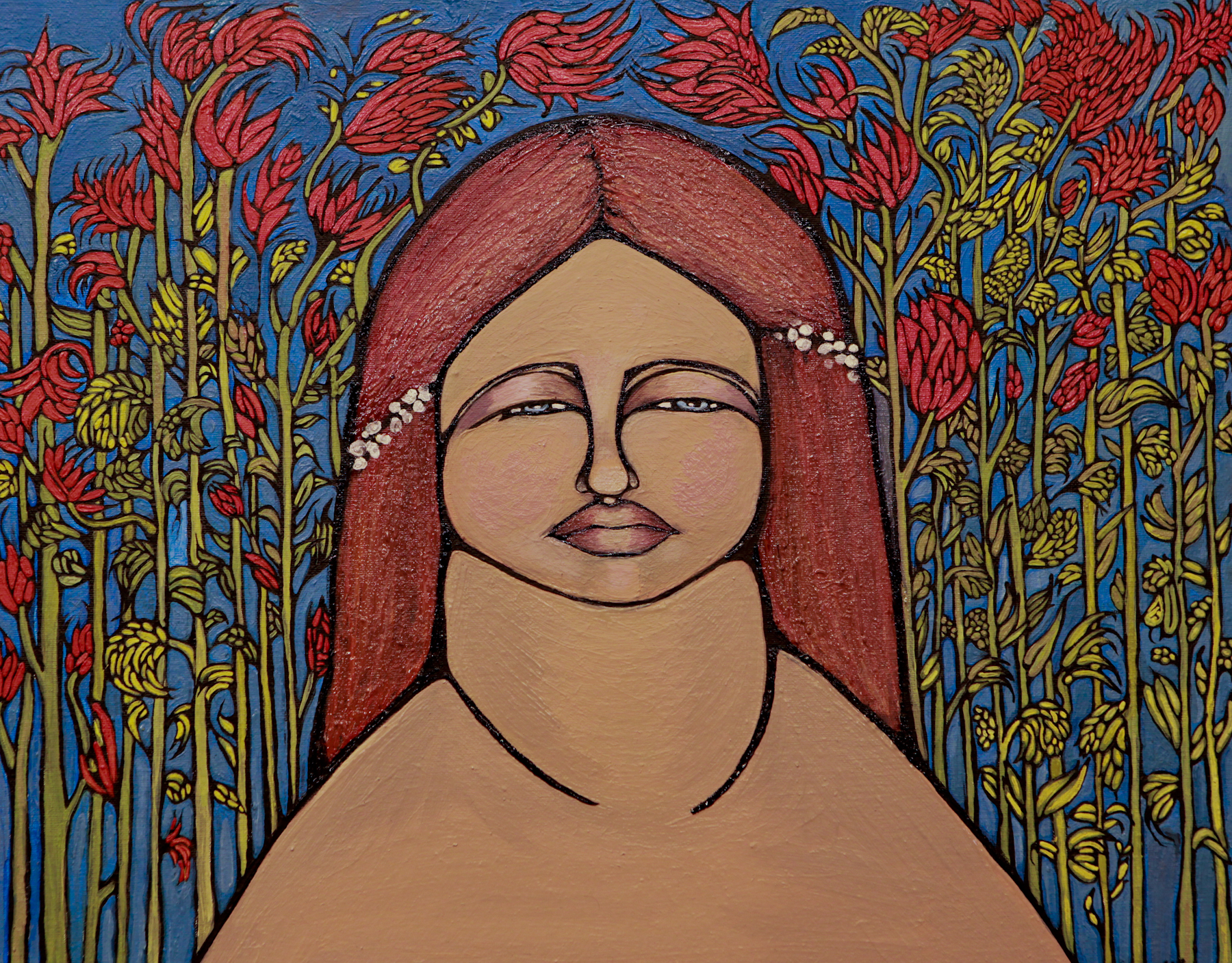 Lauren, Oil on Canvas Board, 2014