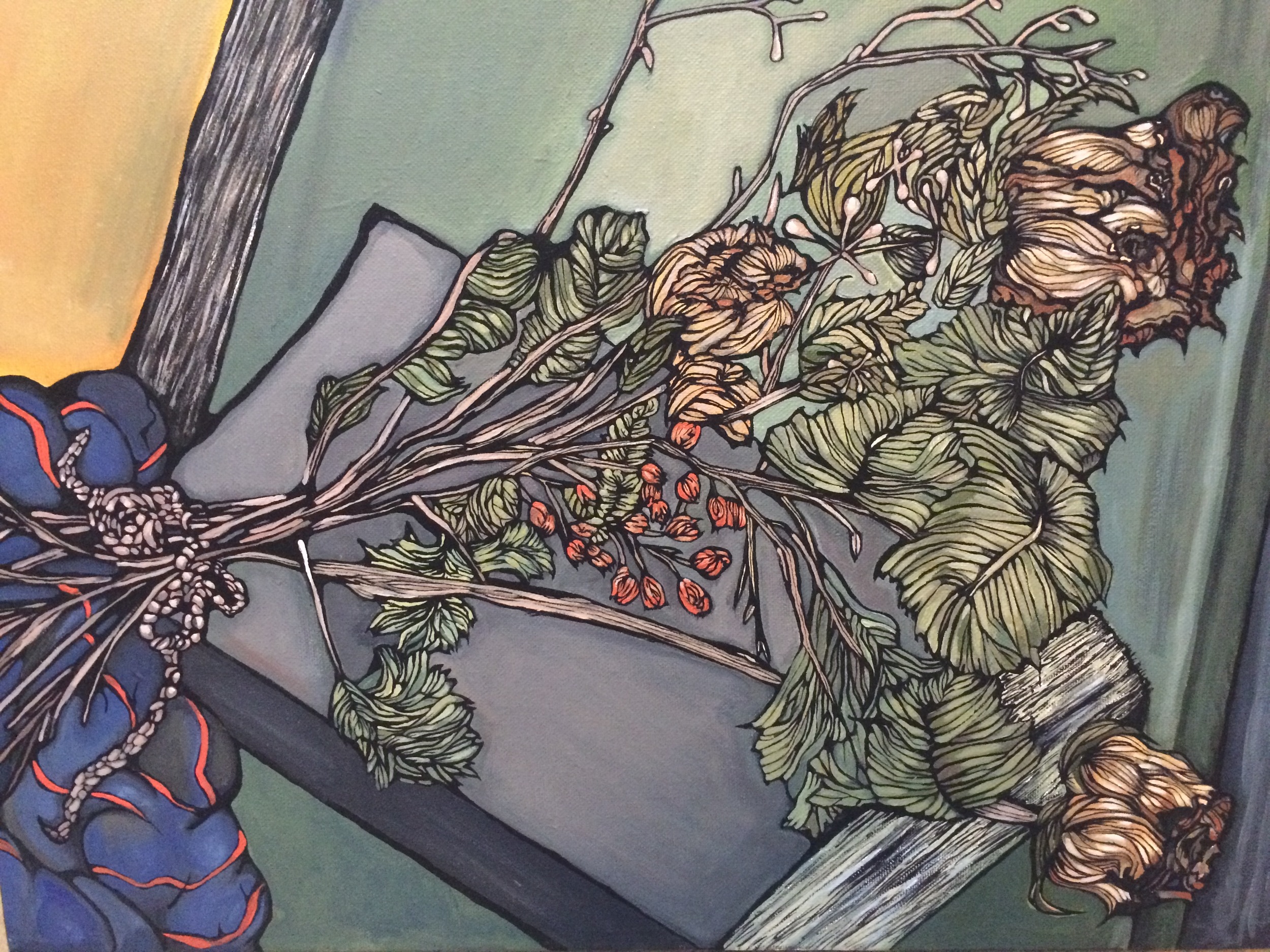 Flowers on Books