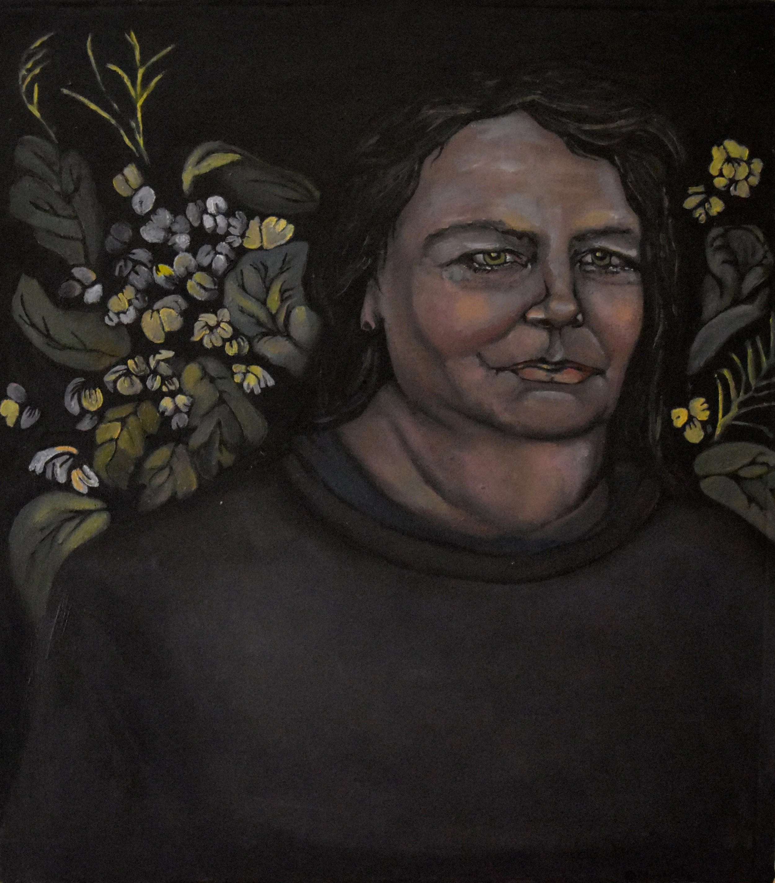 Michelle, oil on canvas, 2015