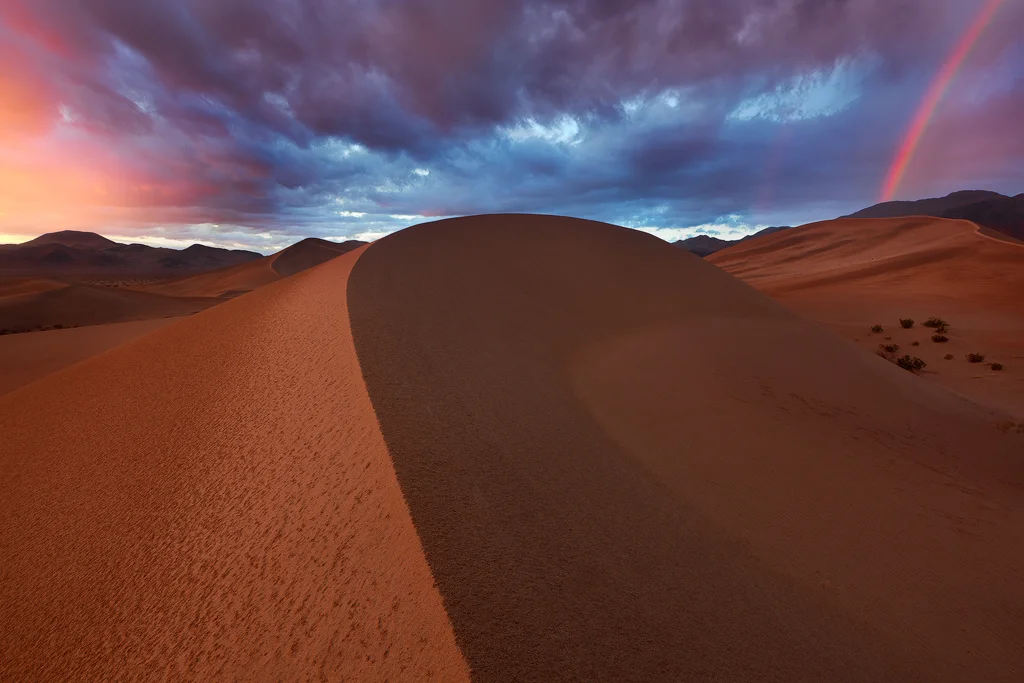 Stormy Sunset, Ibex Dunes