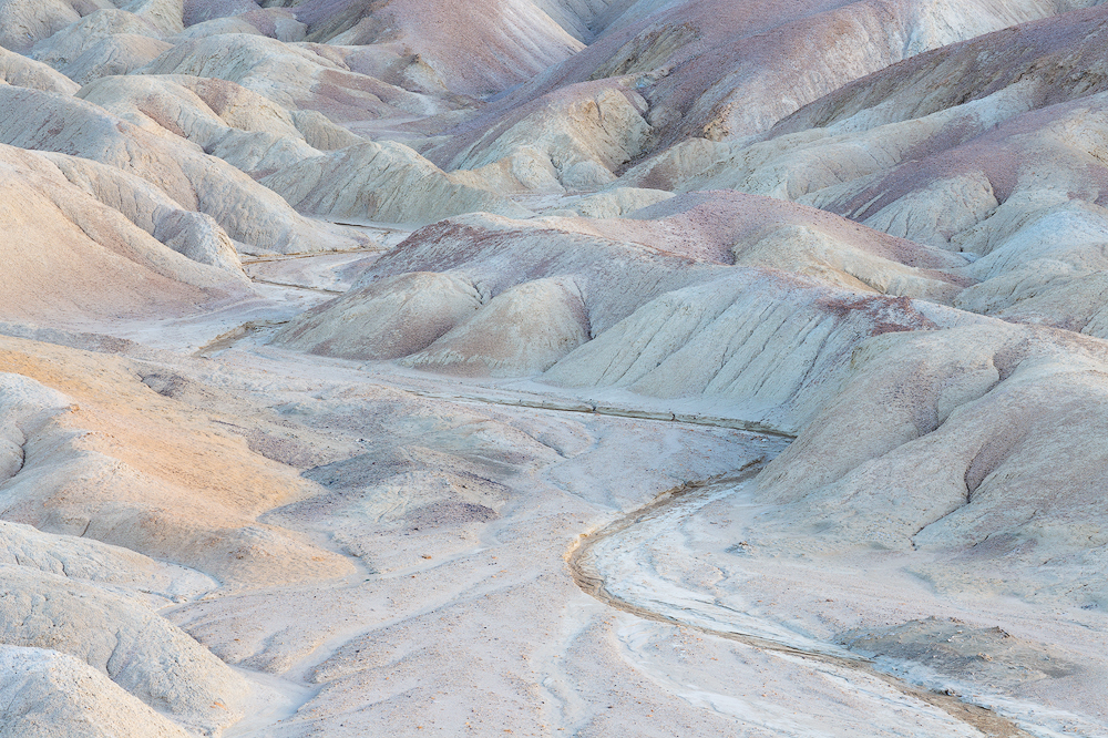 Pastel badlands, Death Valley National Park