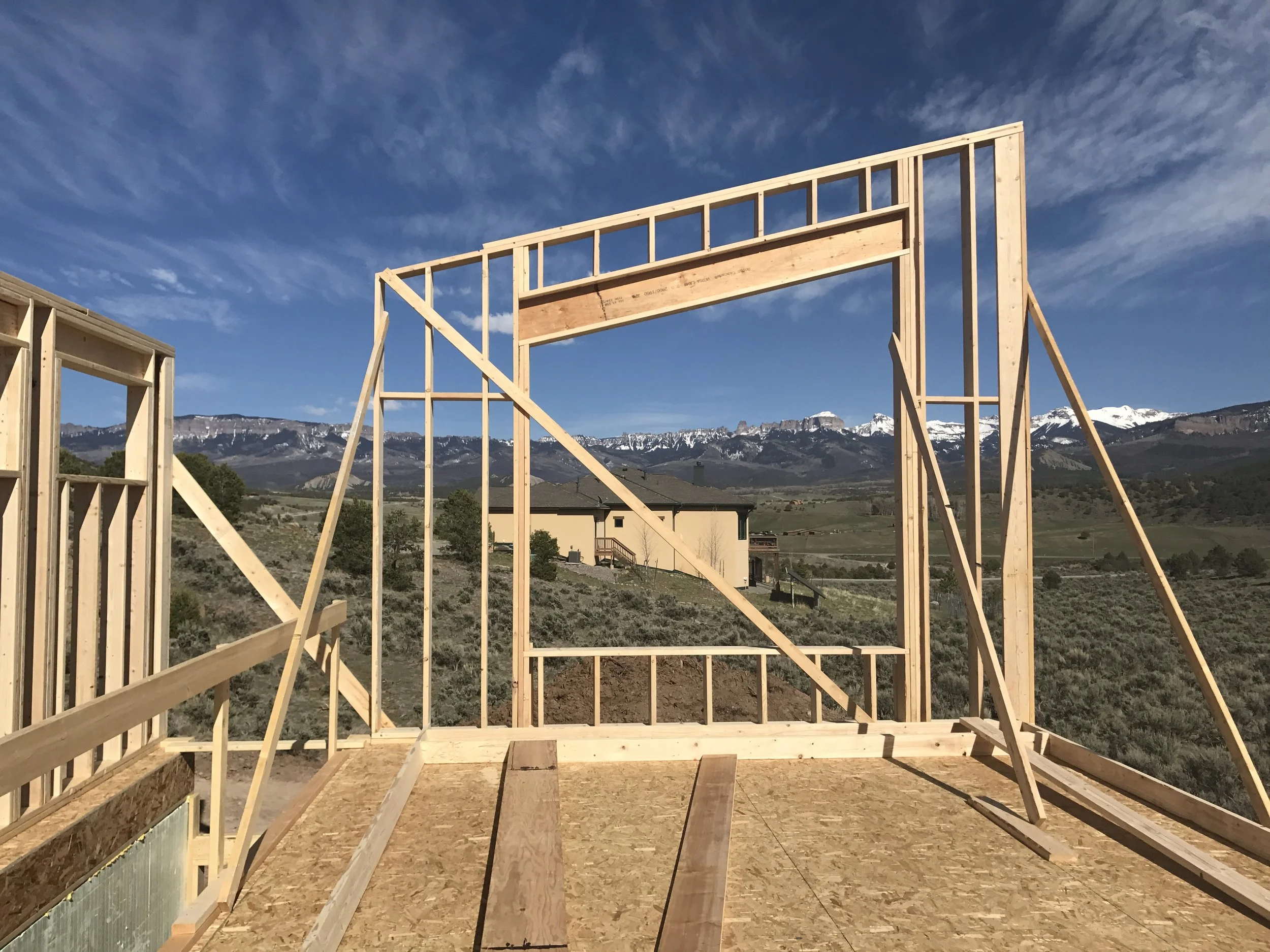 April 18th - Framing main level