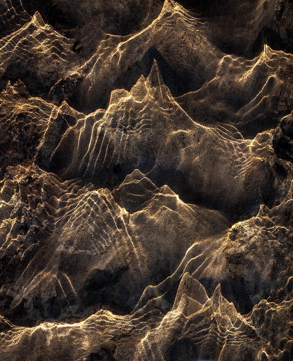 Mountains made of water in Death Valley National Park.