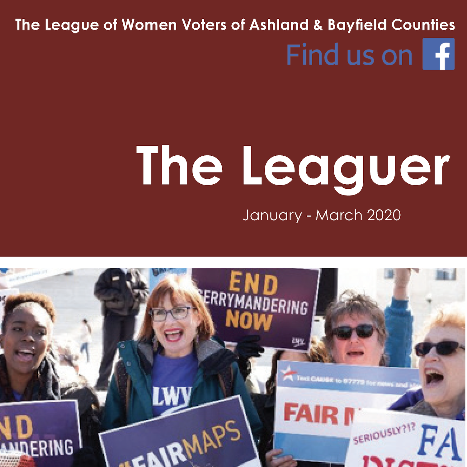 January-March newsletter hot off the press!
