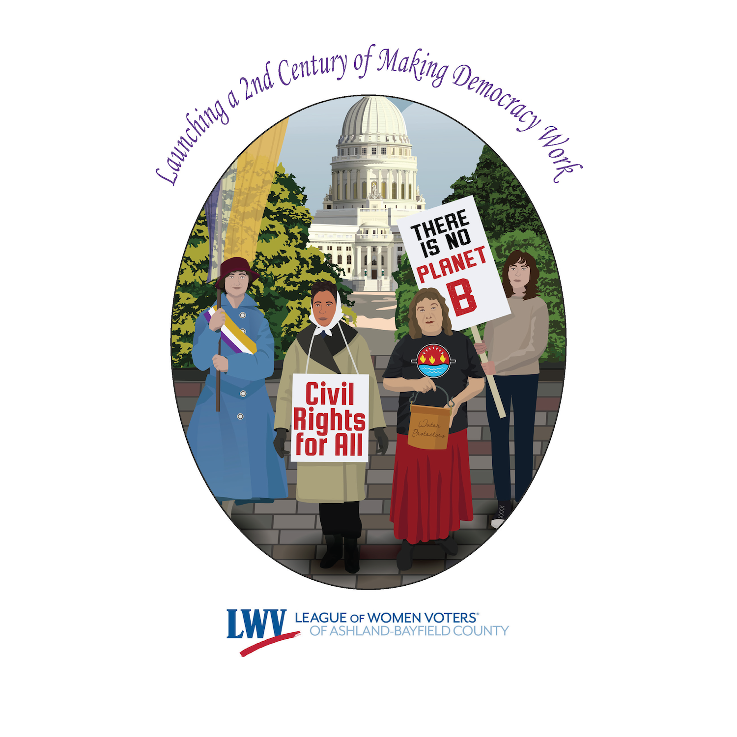 Here's the Program for Our Gala Celebration of the 100th Anniversary of Women's Suffrage and 100th Birthday of the League of Women Voters