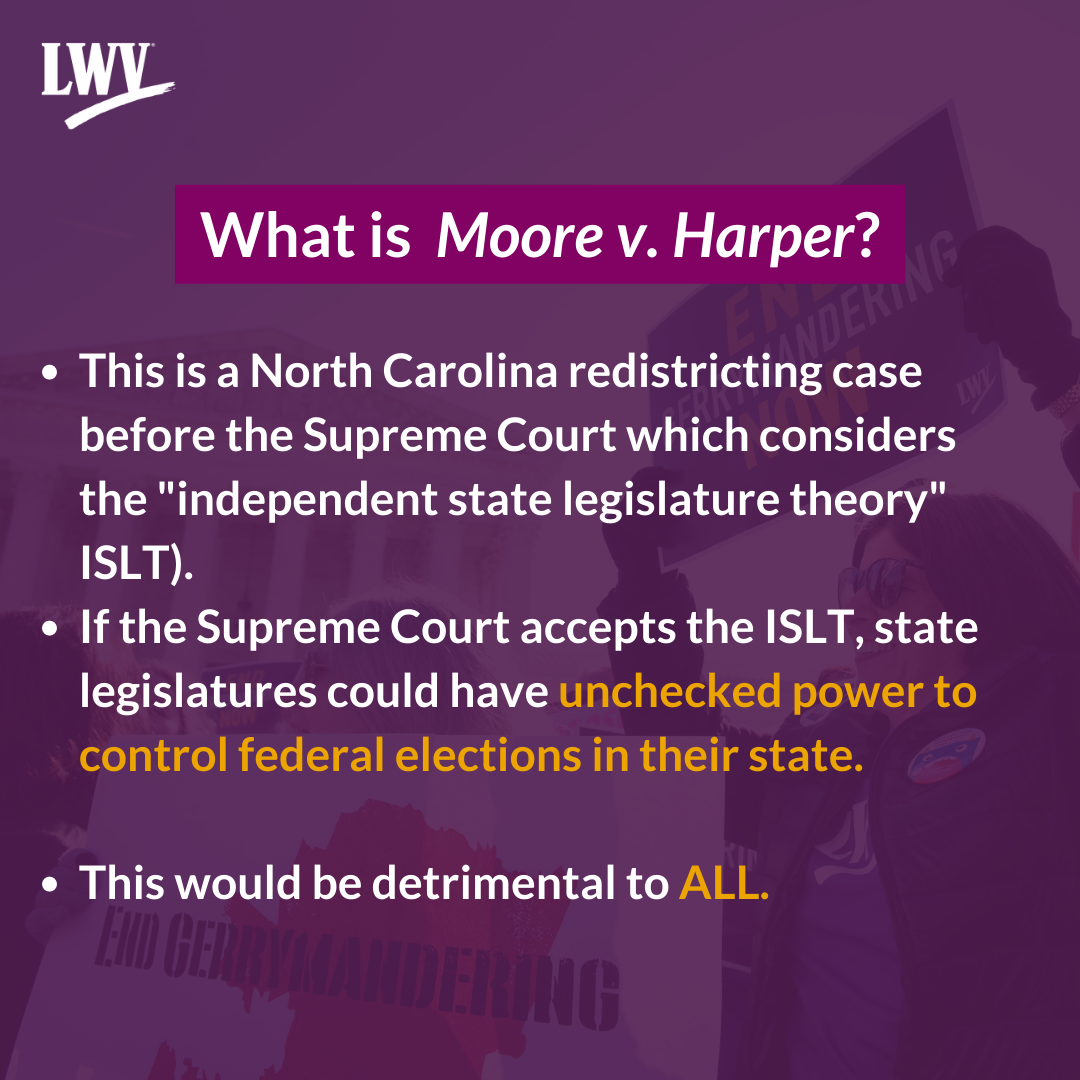 What is Moore v. Harper?
