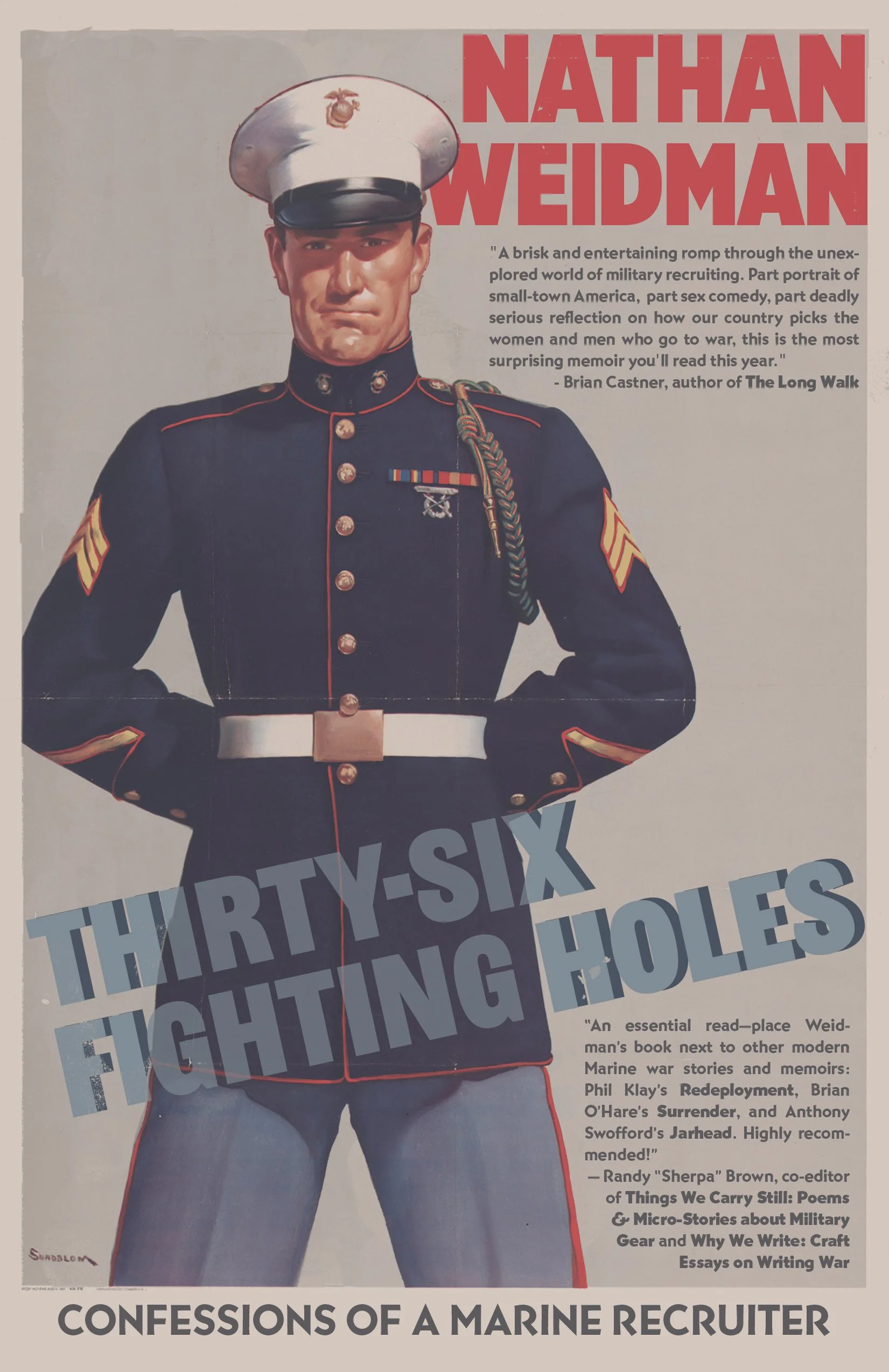 Thirty-Six Fighting Holes - SIGNED PRESALE
