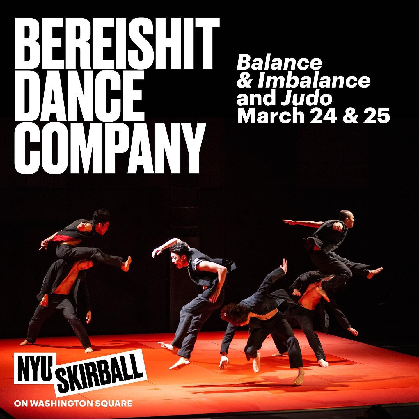 From our Friends at NYU Skirball: 

This Fri/Sat is Bereishit Dance from Korea, with &ldquo;the explosive force of gymnasts and the smooth exactitude of a K-pop boy band.&rdquo; (New Yorker) 

Our community receives 20% off tickets with the code BDC2