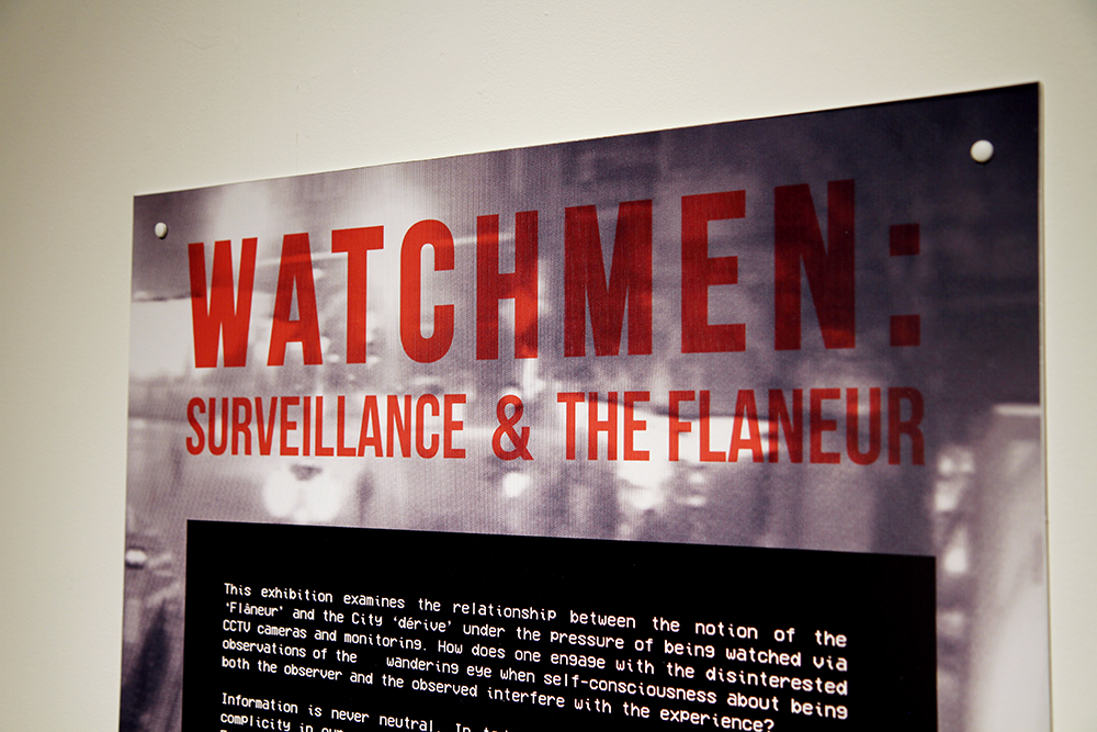  Watchmen: Surveillance and the Flaneur Exhibition view 