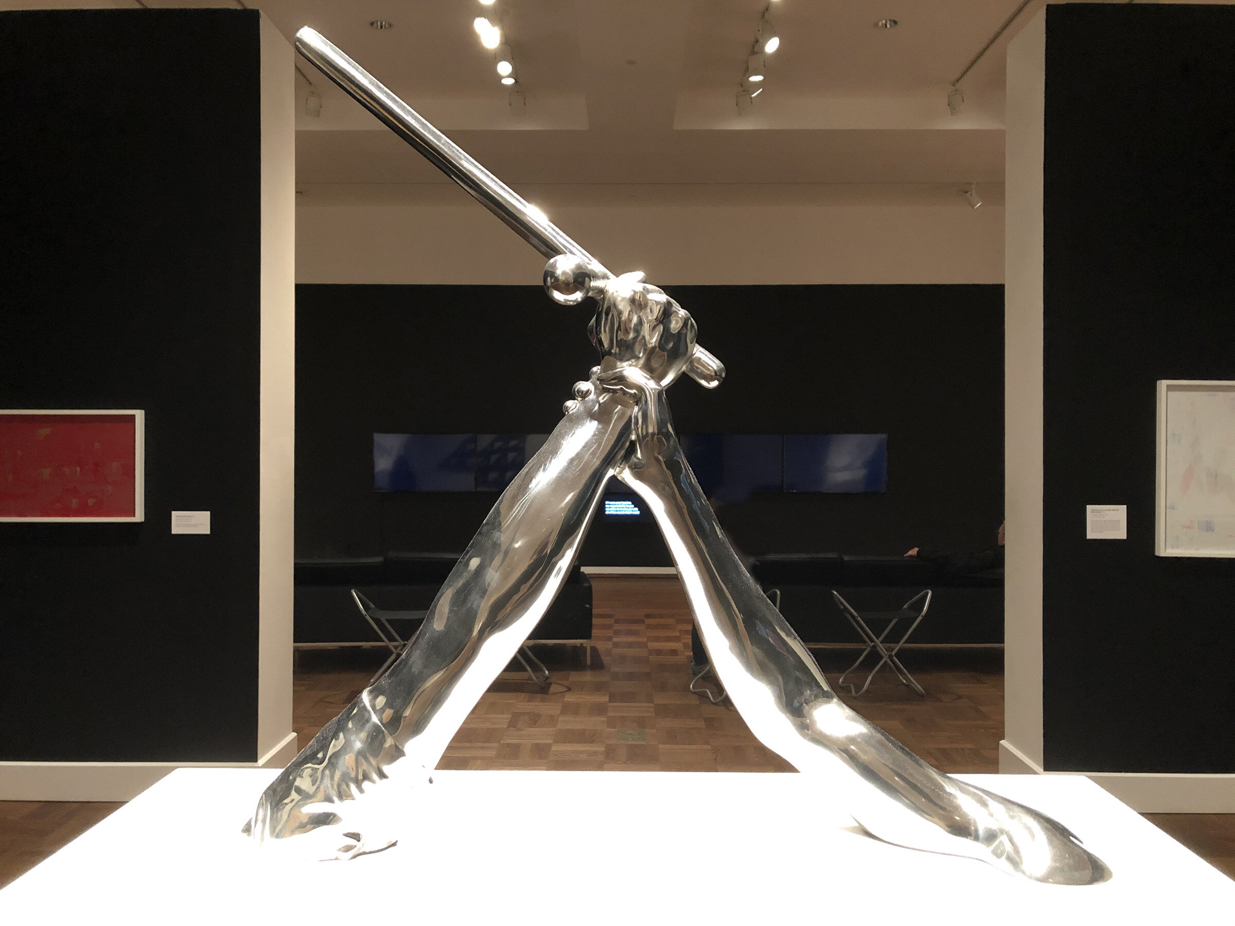 Strike,  2018, Stainless steel with mirrored finish