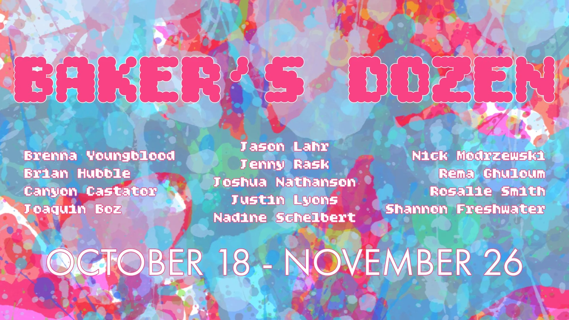 BAKER'S DOZEN 2025