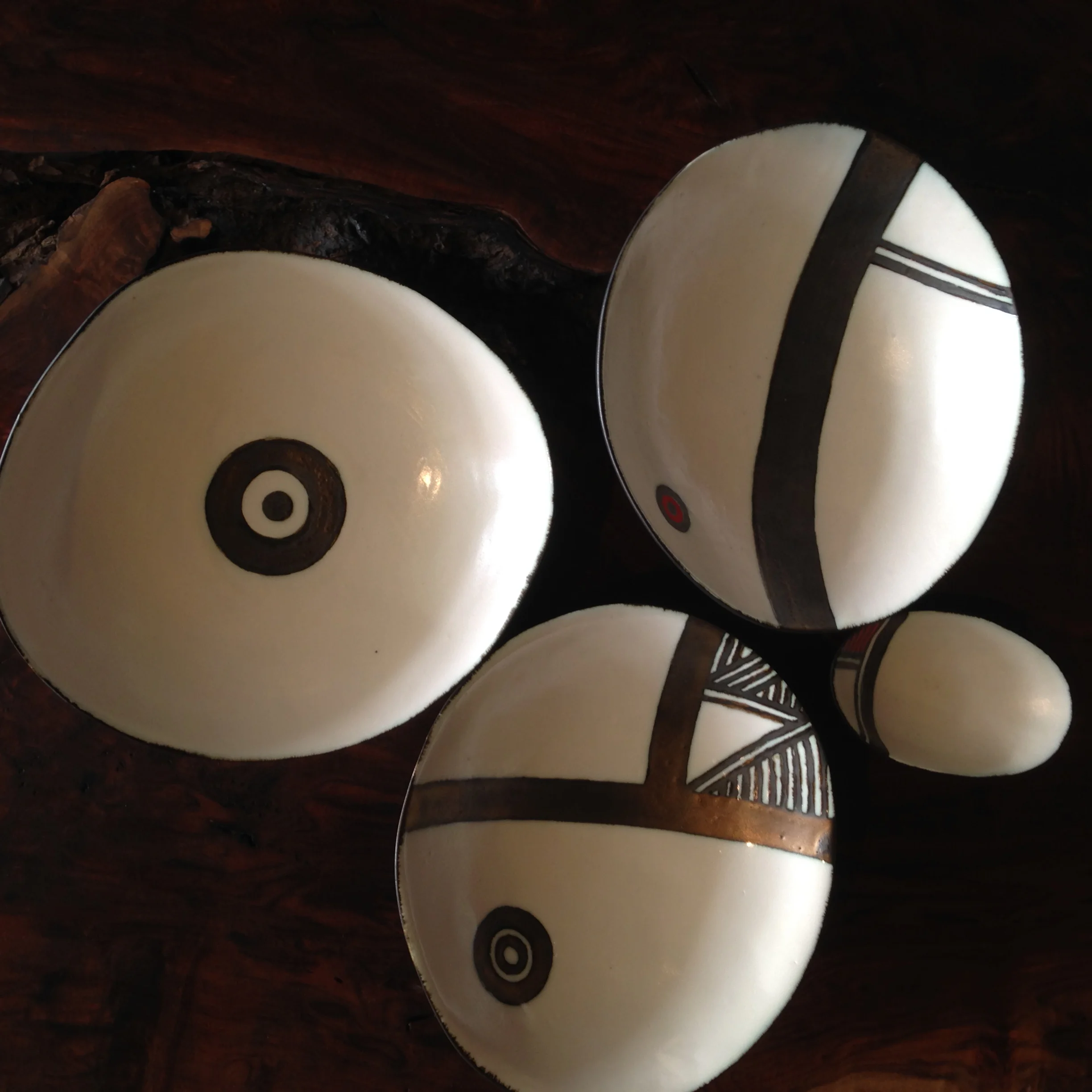  Courtney Leonard's ceramic Pathways Bowls