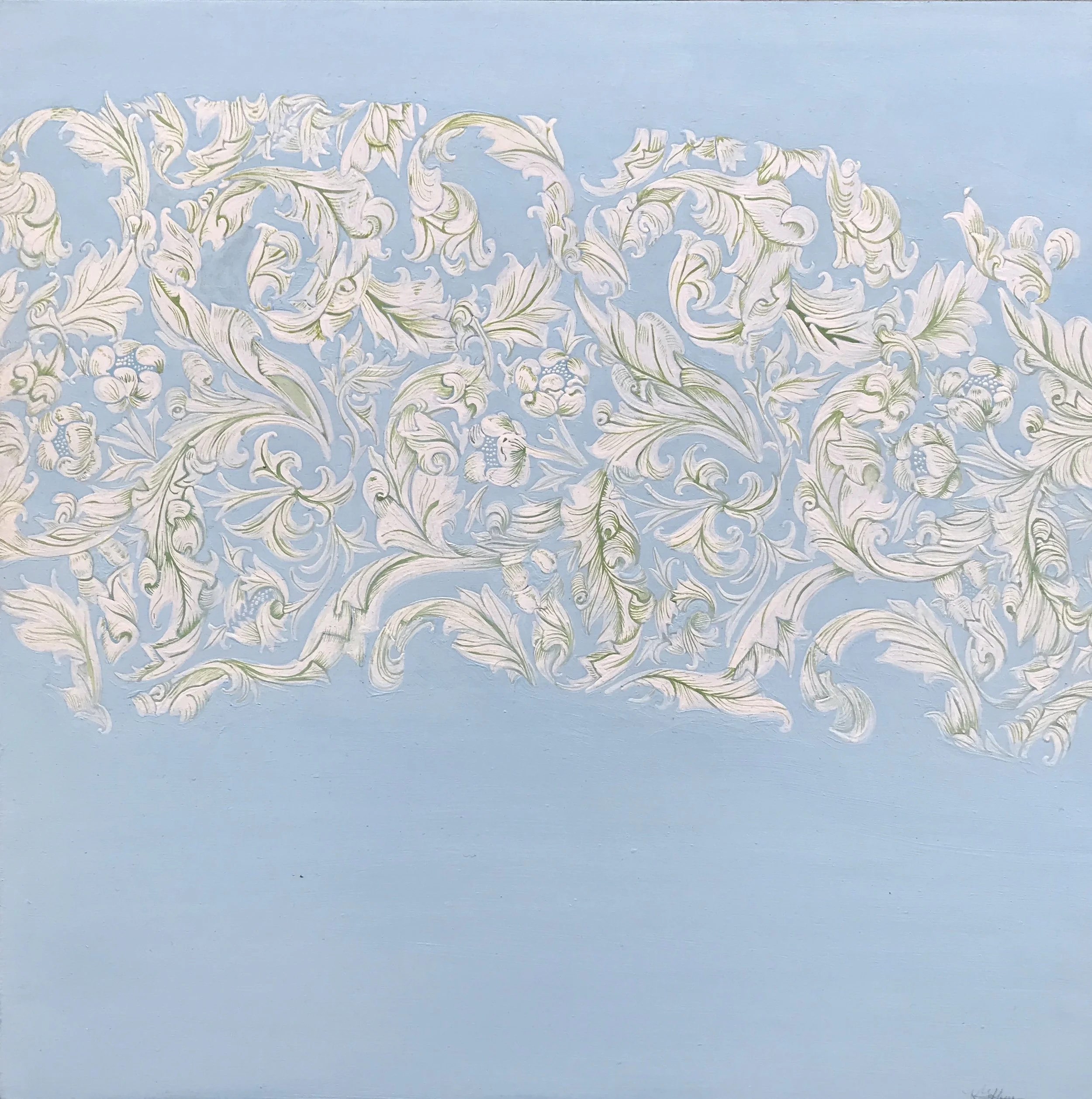 04_Kiki Gaffney_Blue Arch_oil and graphite on wood panels_12x24in.jpg