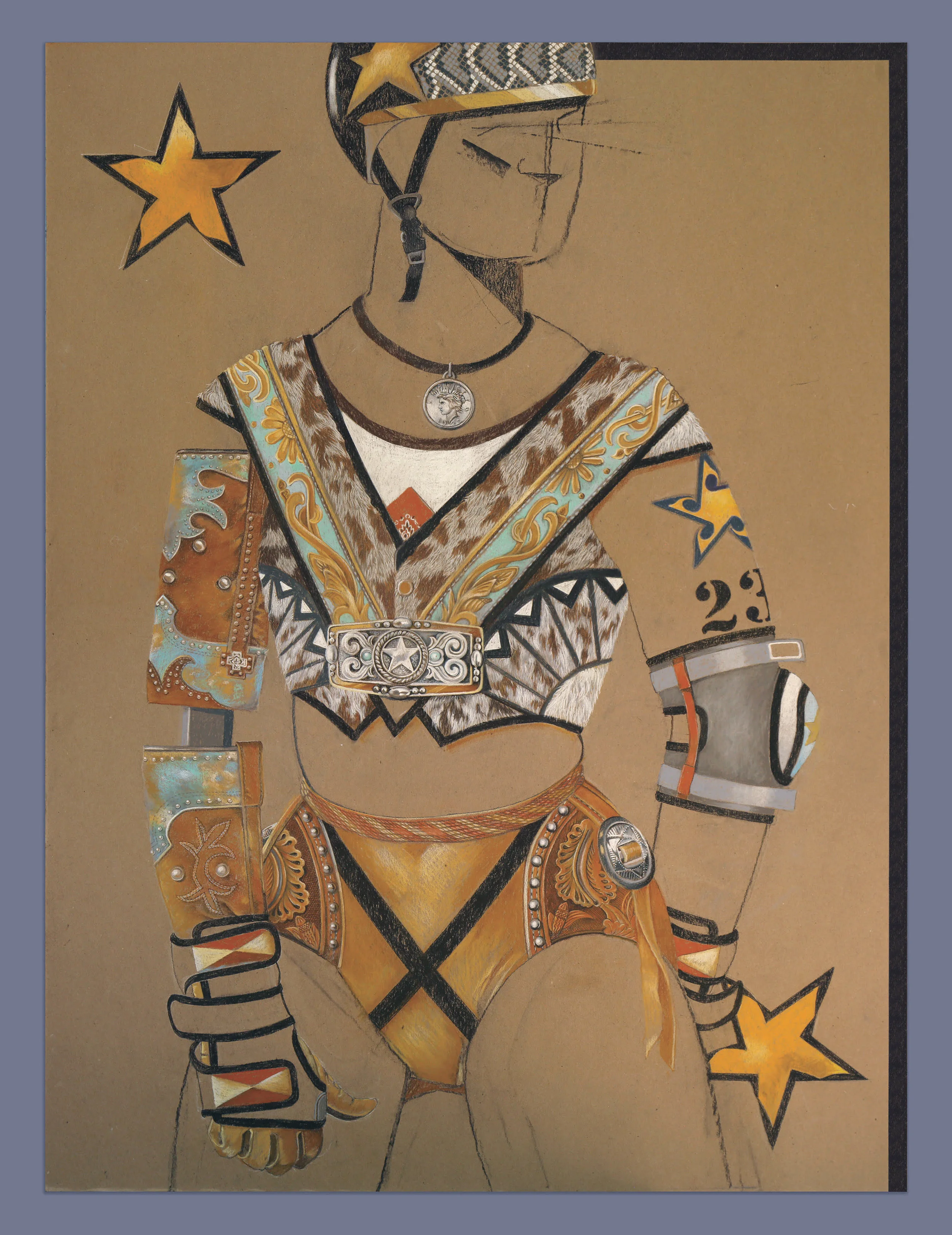 74_Jann Haworth_Derby Queen_pastel on board_40 x 30 in Update.jpg