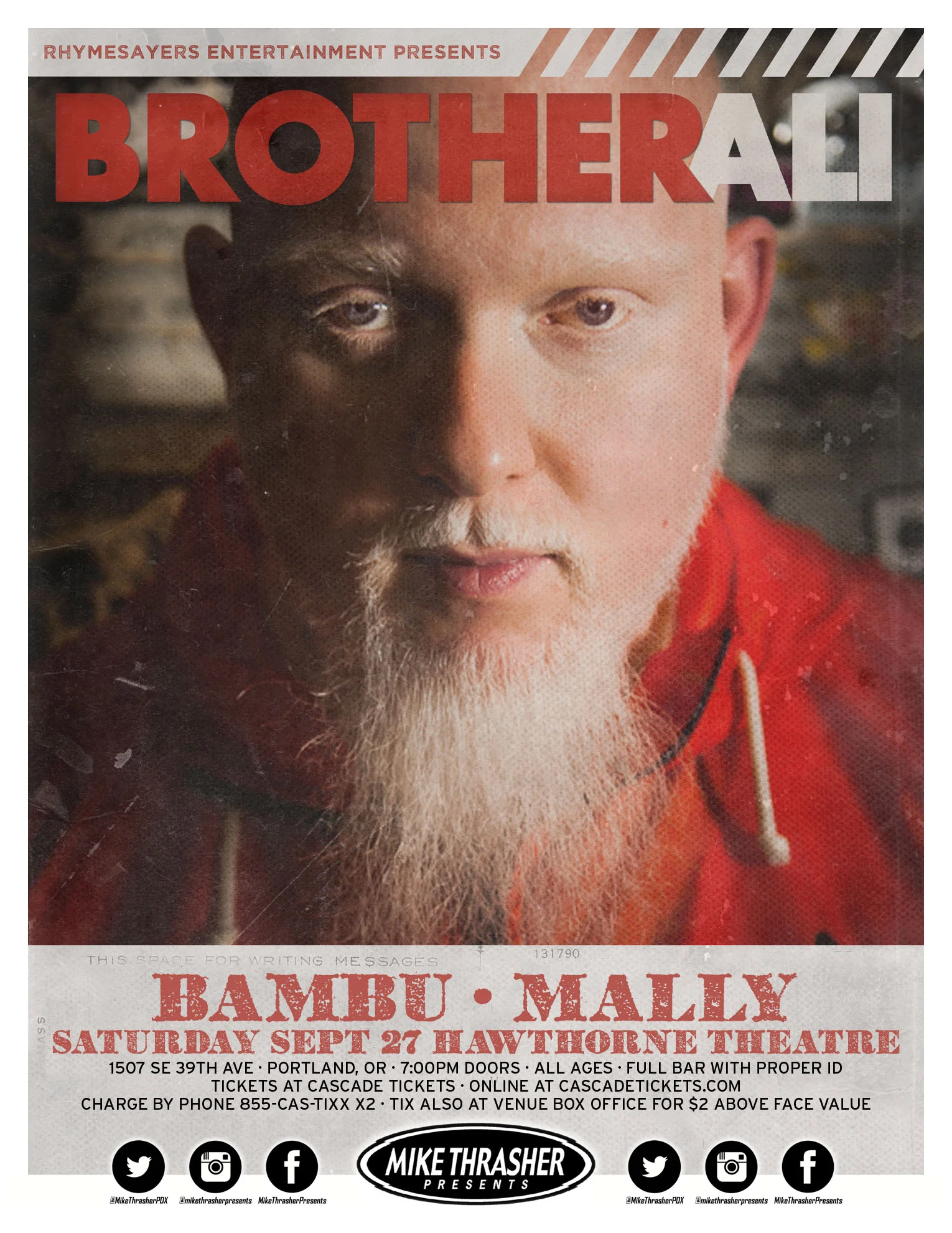 Brother Ali in PDX!