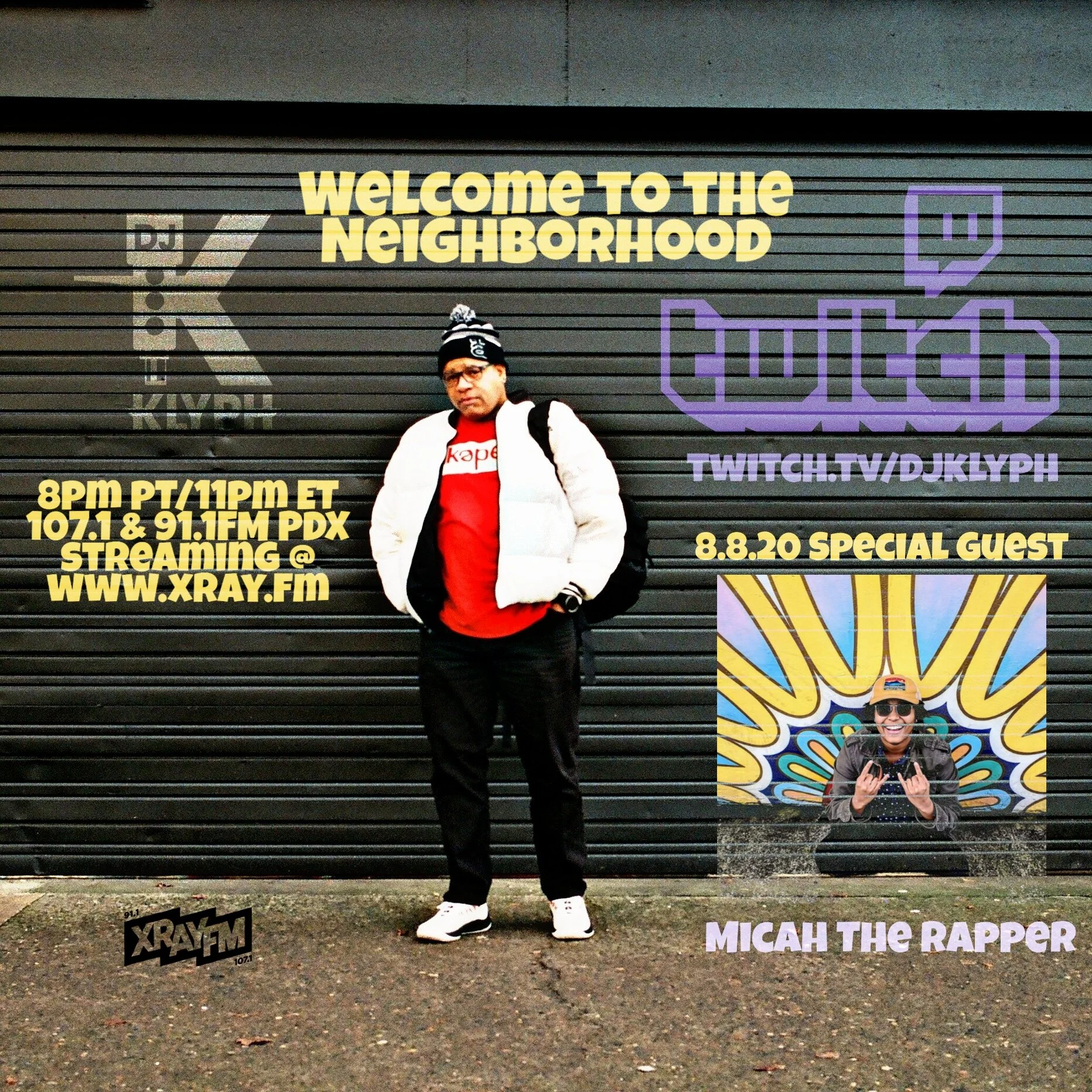 Micah The Rapper in the Neighborhood