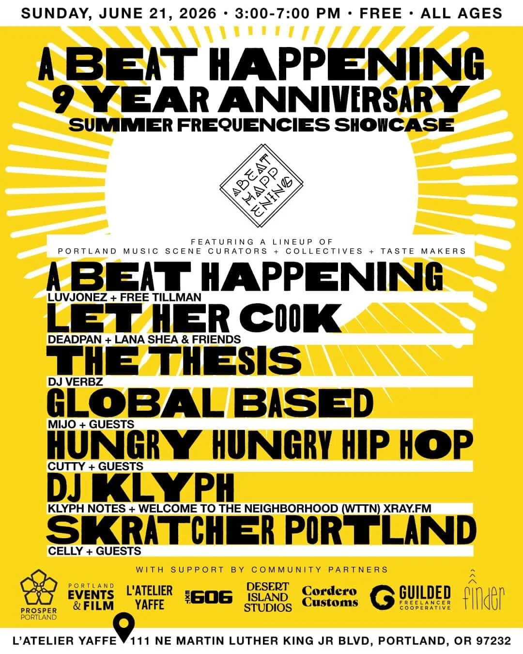 A Beat Happening 9 Year Anniversary