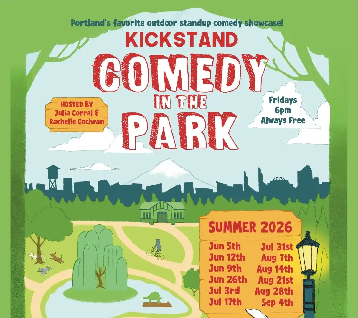 Kickstand Comedy in the Park