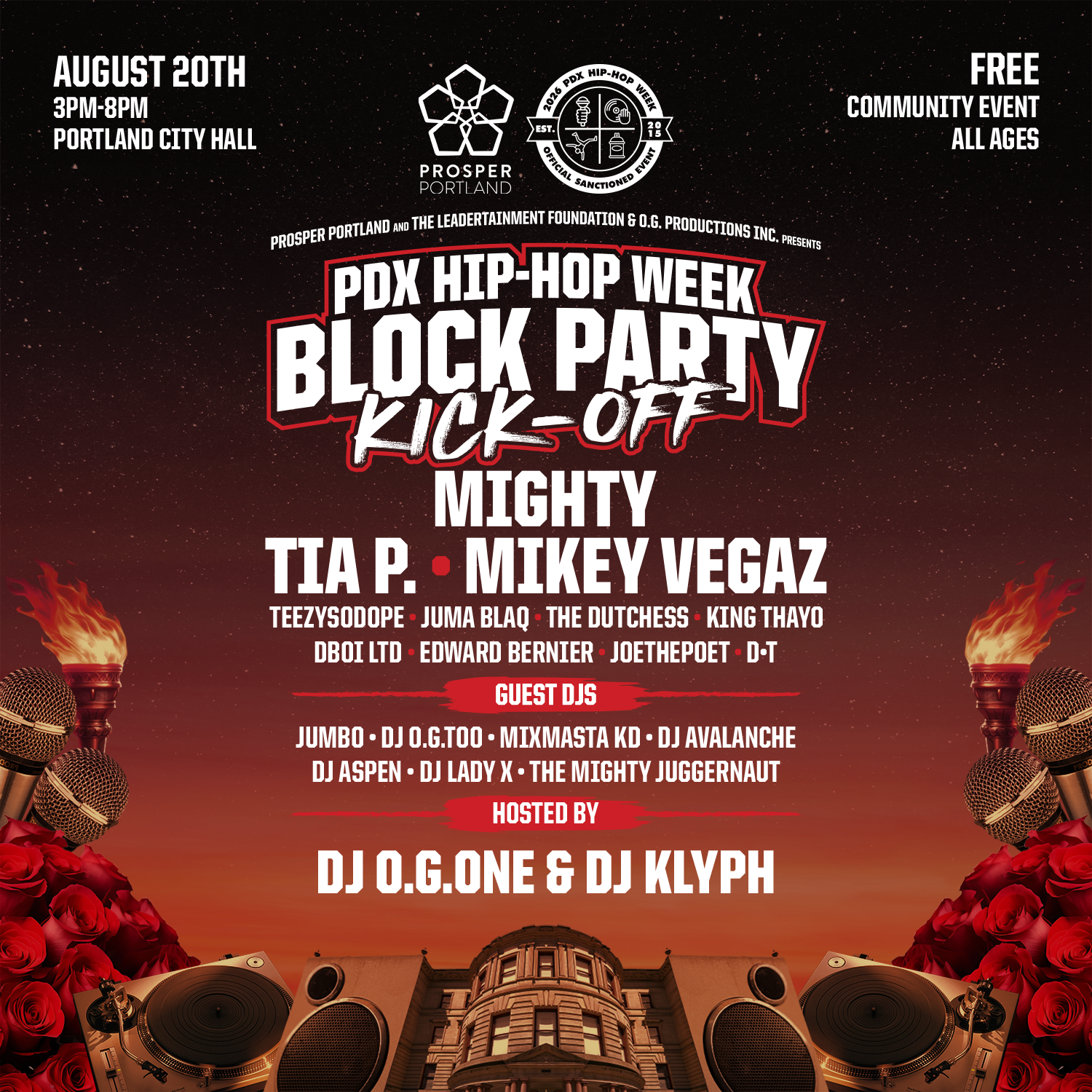 PDX Hip Hop Week Block Party