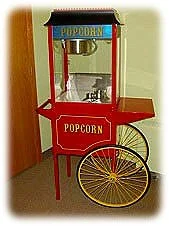 Old Fashioned Popcorn Cart