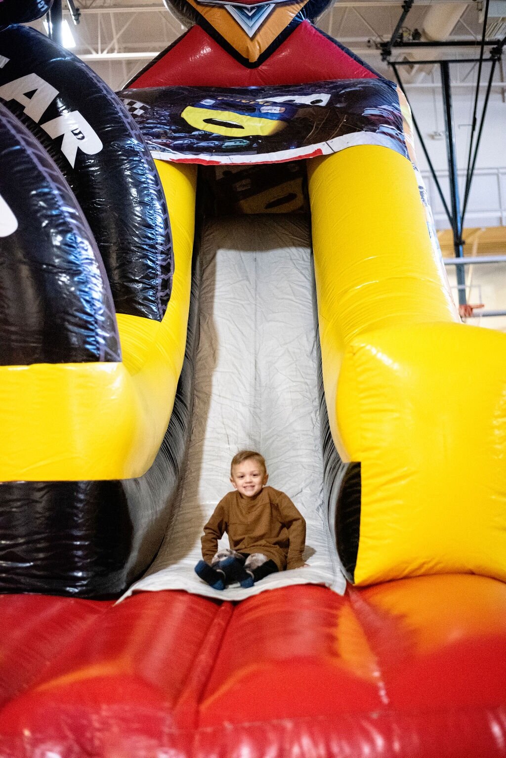 Disney Cars Speedway Obstacle Course