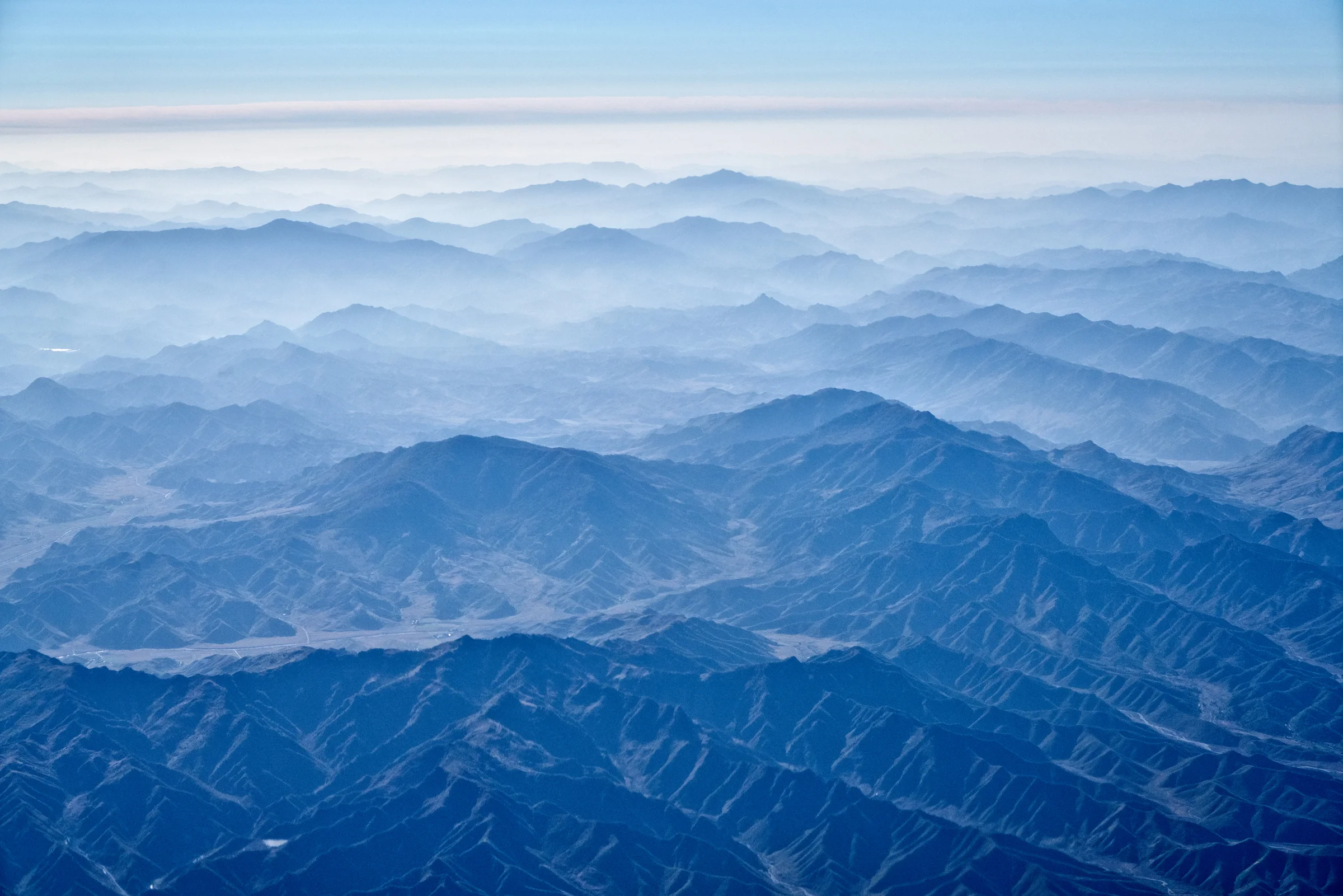 Central mountains of North Korea 