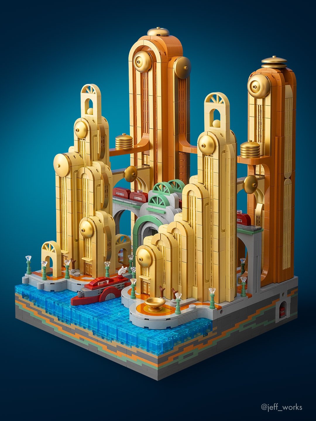 I love how Art Deco architecture feels both historical and futuristic at the same time. You can't quite place what era you're in, so you can imagine your own time and place. It&rsquo;s a style that values the extra effort of beauty and craftsmanship,