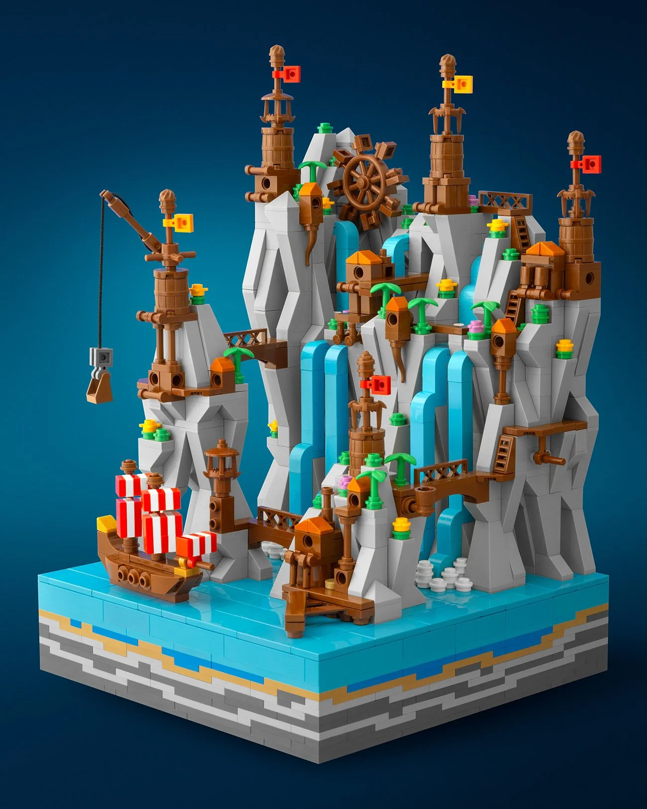 LEGO Microscale Pirate Cove