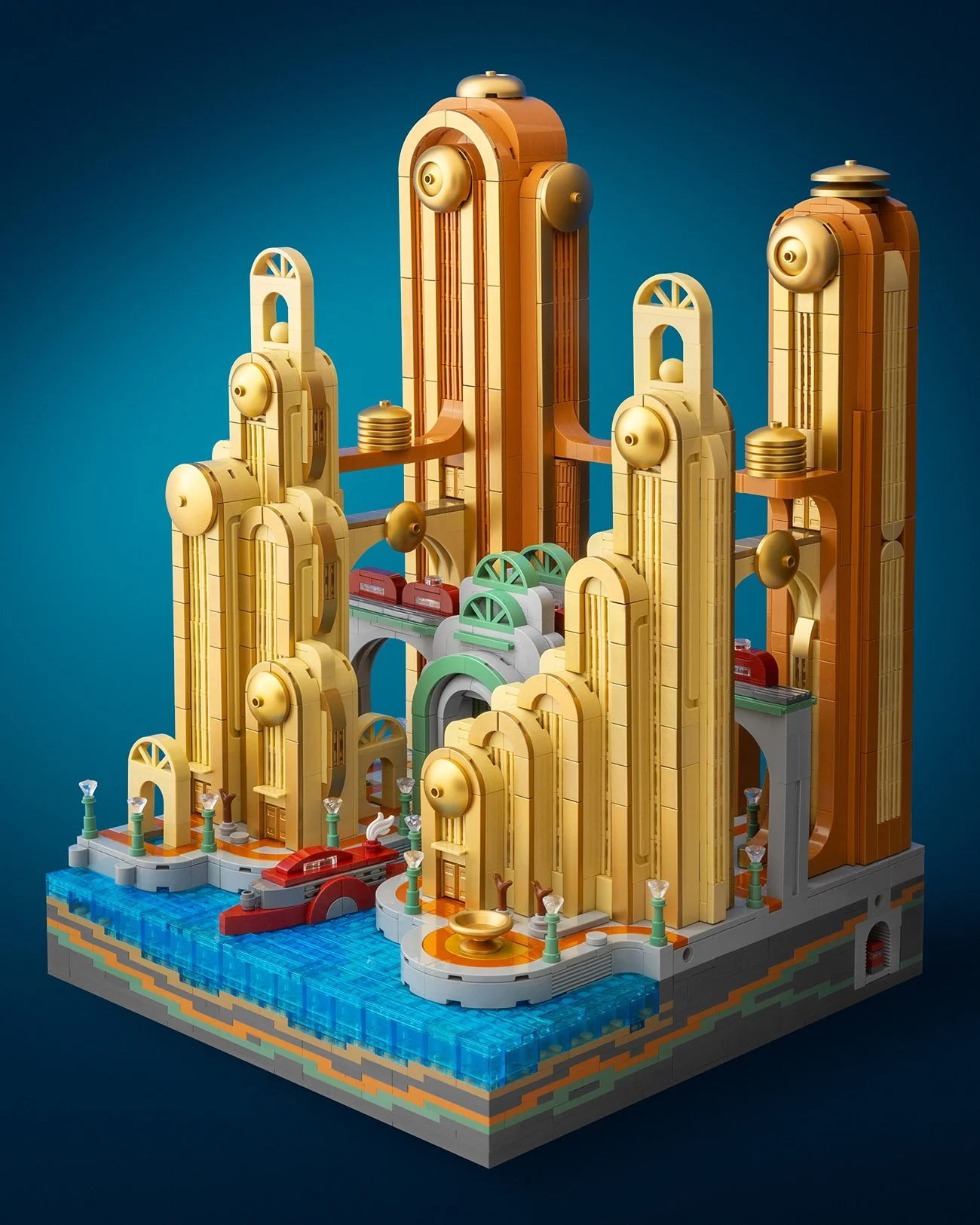 LEGO Art Deco Architecture