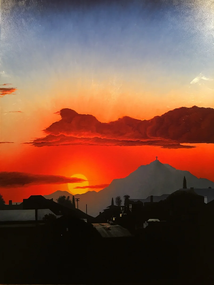 Going Home, painting by Robert Carlson