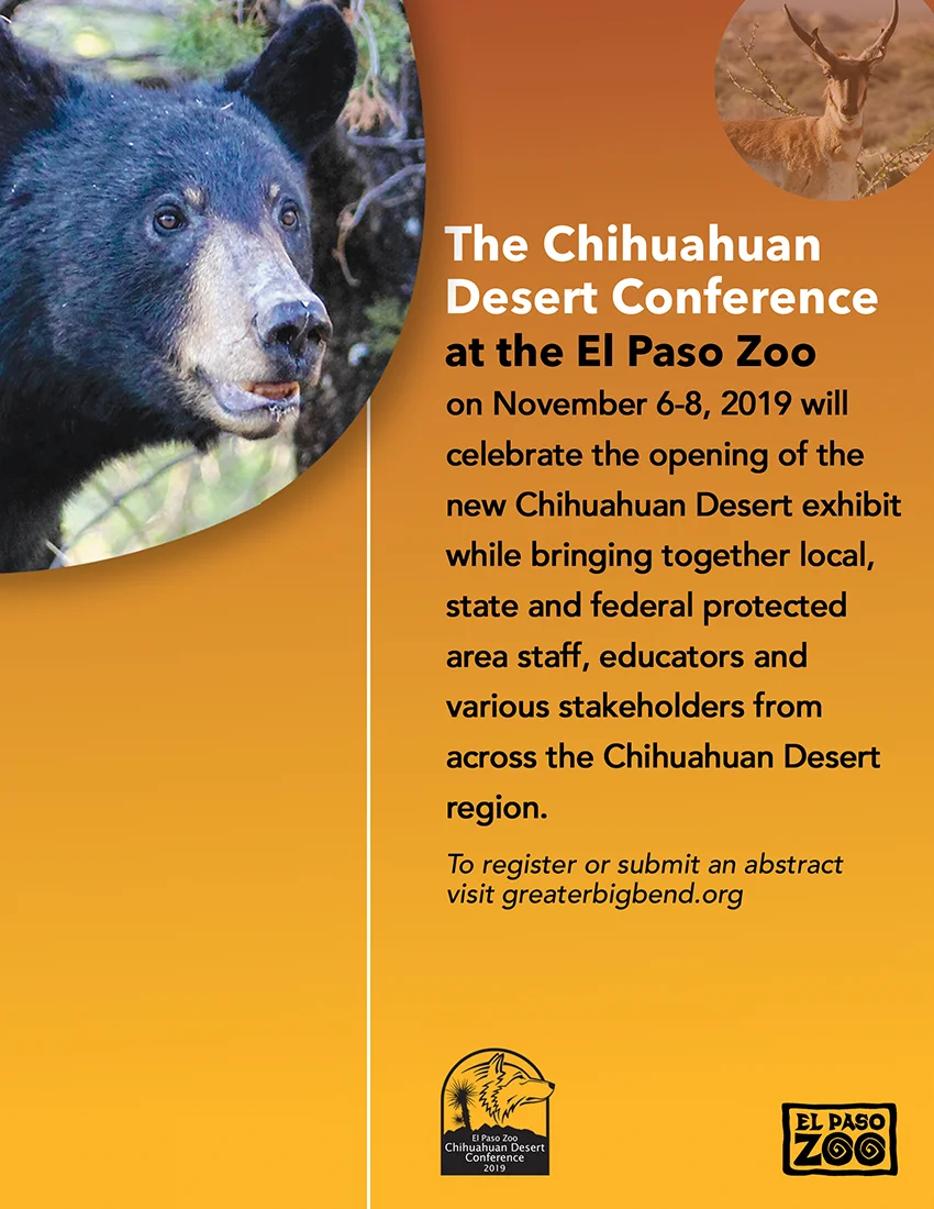 Nov 6 to 8 Chihuahuan Desert Conference at El Paso Zoo .jpg