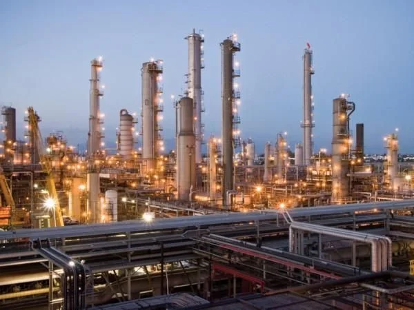 Hydrofluoric Acid (HF) is used by refineries to produce a number of materials.