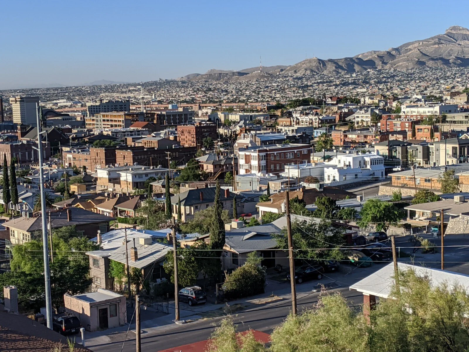 Southern tip Sierra de Juarez