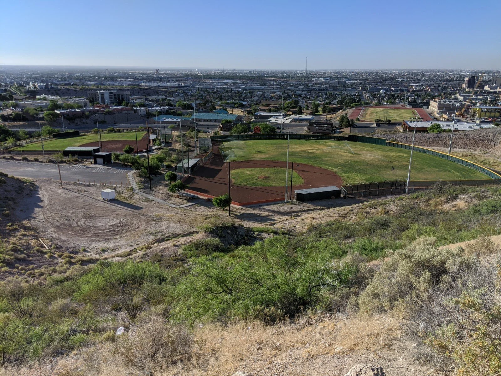 El Paso High ballfield contructed by CSA.