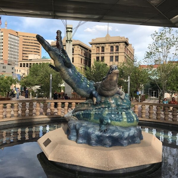 Los Lagartos in San Jacinto Park where the tour will begin.