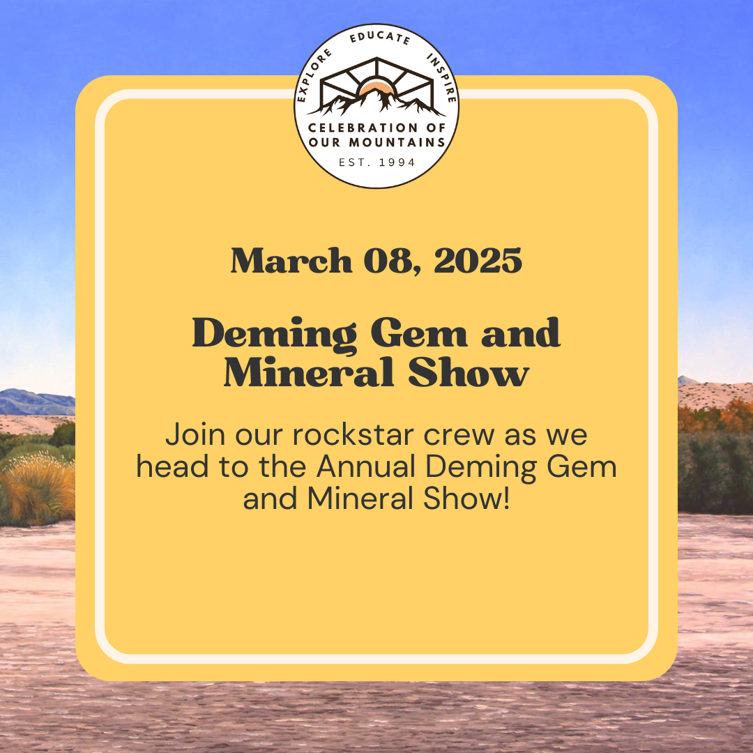 Visit to the Deming Gem and Mineral Show w/Celebration of Our Mountains