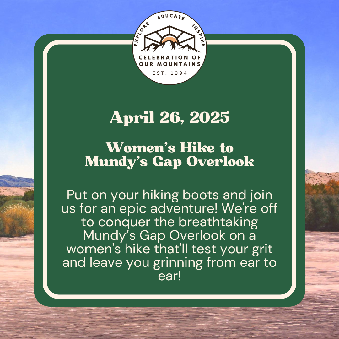 Women’s Hike to Mundy’s Gap Overlook