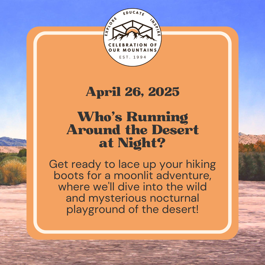 Who’s Running Around the Desert at Night?