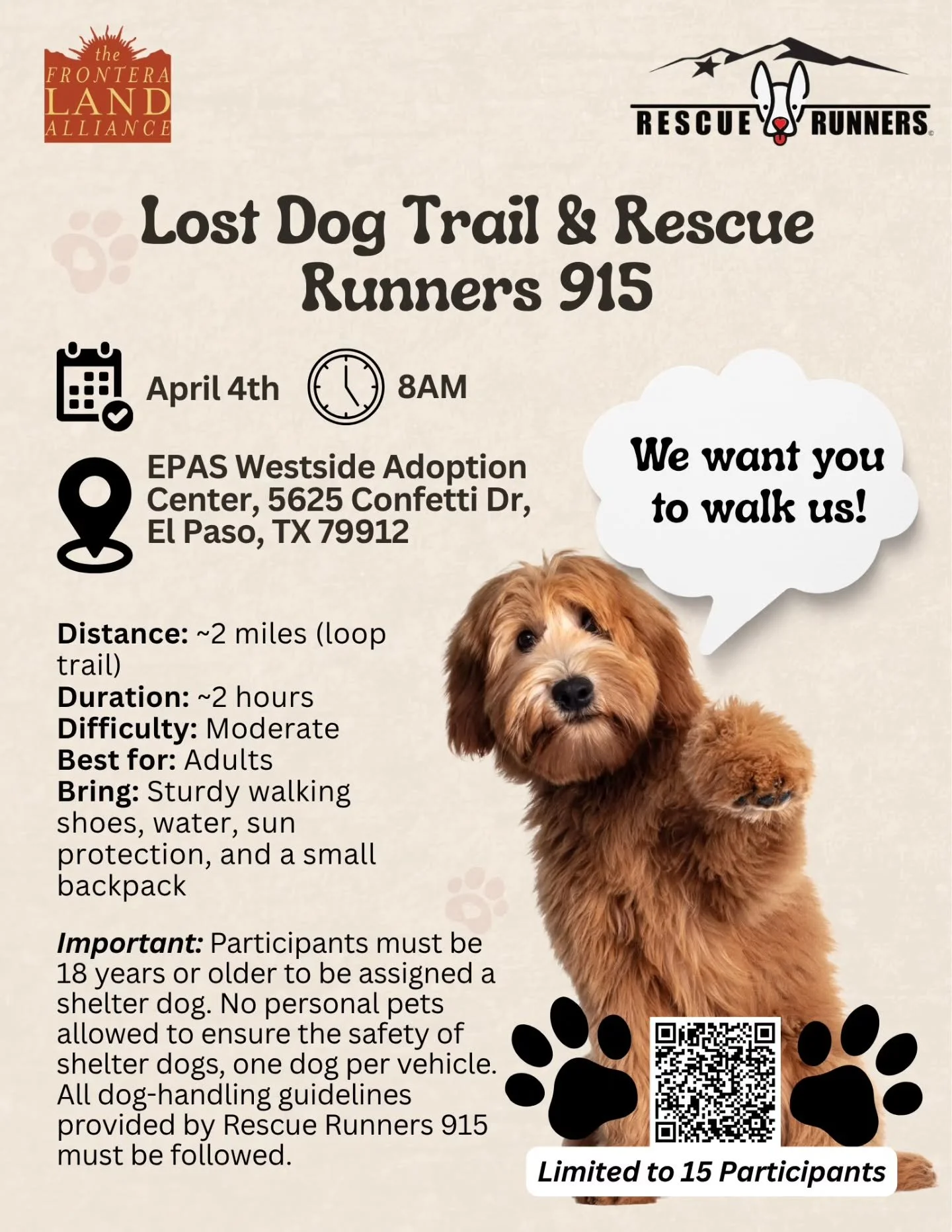 Hike. Connect. Make a difference. 🐾🌿

Join Celebration of Our Mountains for a special community-centered hike at Lost Dog Nature Preserve, where conservation meets care.

🗓 Saturday, April 4, 2026
⏰ 8:00 AM &ndash; 10:00 AM
📍 Meet at EPAS Westsid