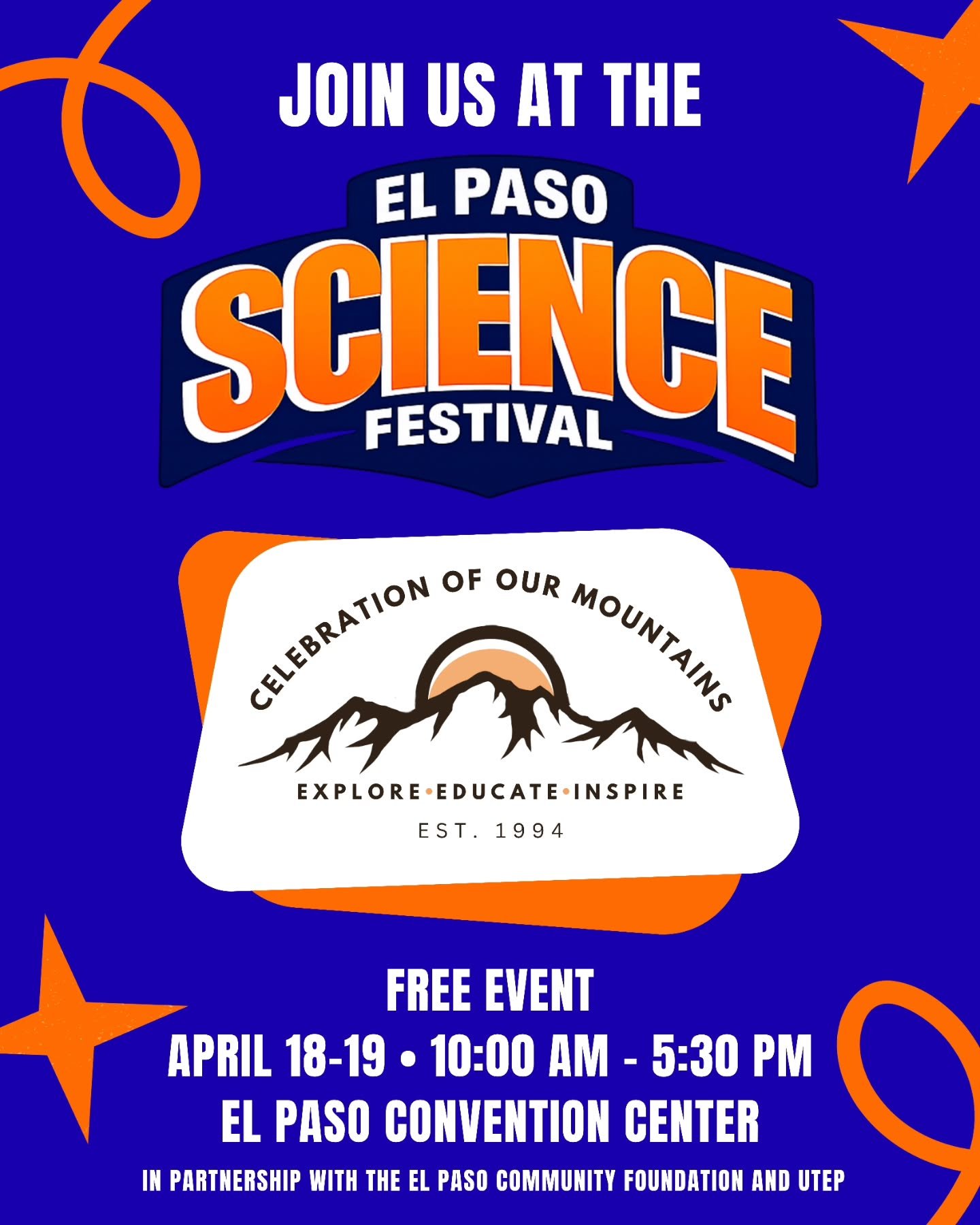 We hope to see you all there! ⛏️🪨🧡