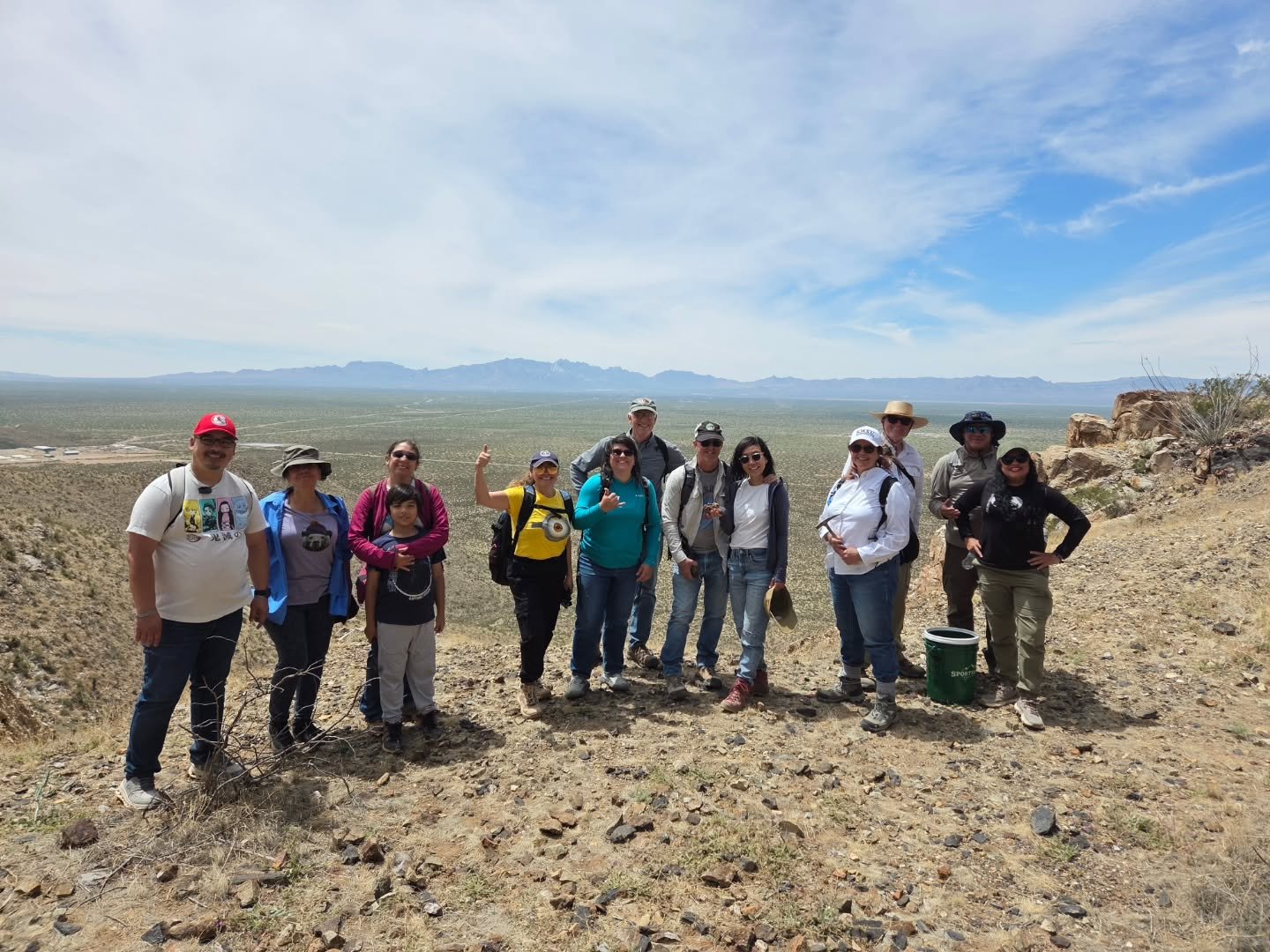 ⛏️Oro Grande was a blast! We hope you all enjoyed collecting your own samples as much as we had having you on our hike! 

✨️If you missed this trip, no need to worry. Keep an eye out for the one in our Fall program! 

🧡⛏️Special shout out to Dr. Kar