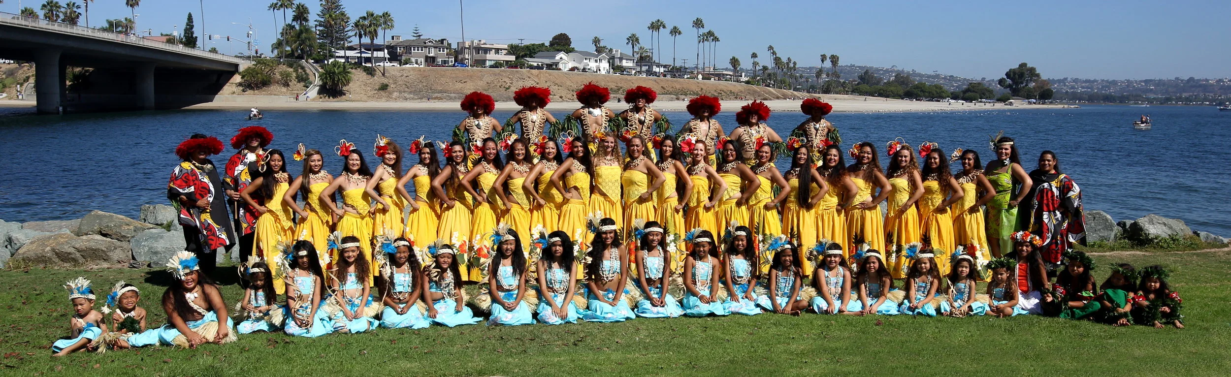 The Motu Nehenehe Polynesian Dancers at PIFA in San Diego. 