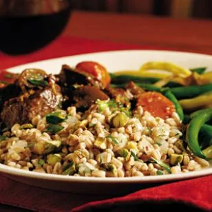 Faro with Pistachios and Herbs