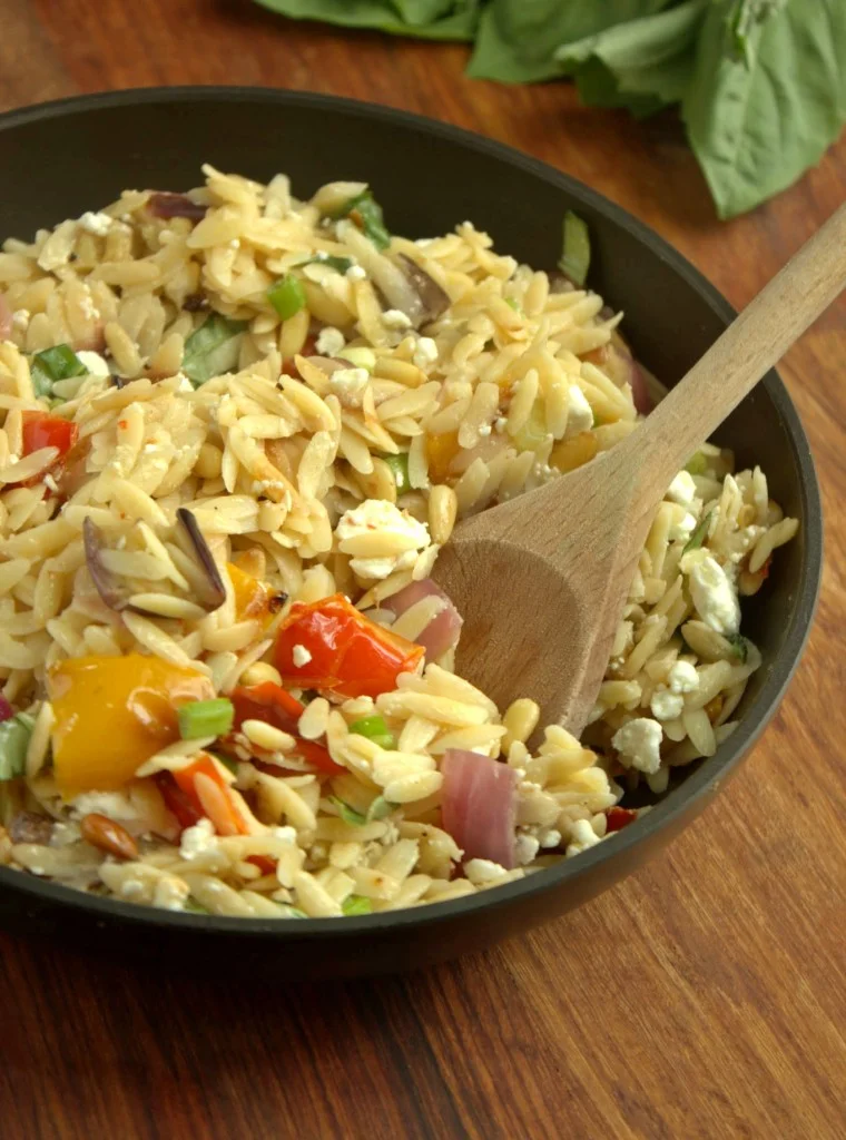 Ina Gartens Orzo with Roasted Vegetables